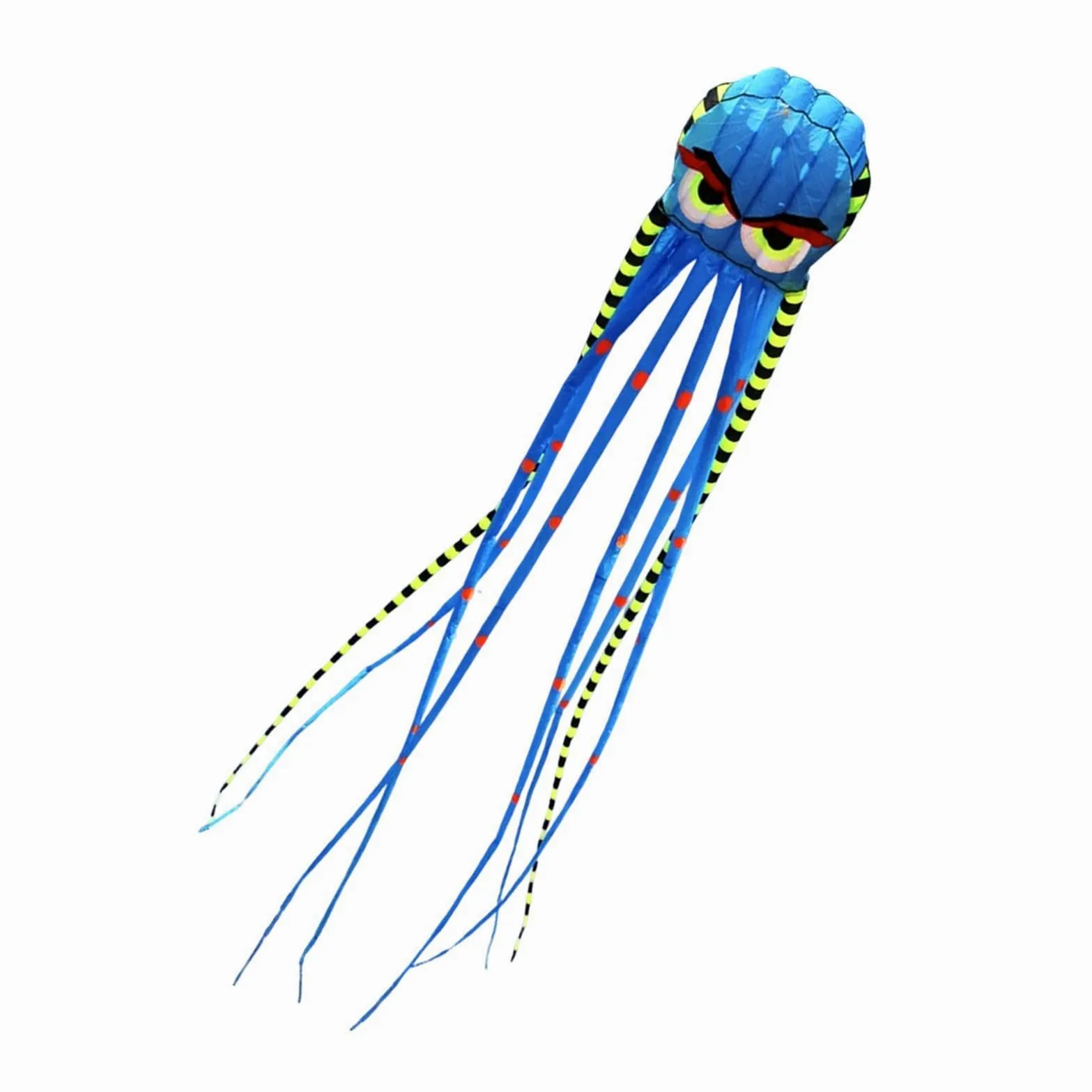 Cerf-volant géant de 7,8 m en forme de pieuvre pour fête dans le jardin | Cerf-volant pour adultes pour fête, jardin, extérieur, anniversaire, vacances, été, famille