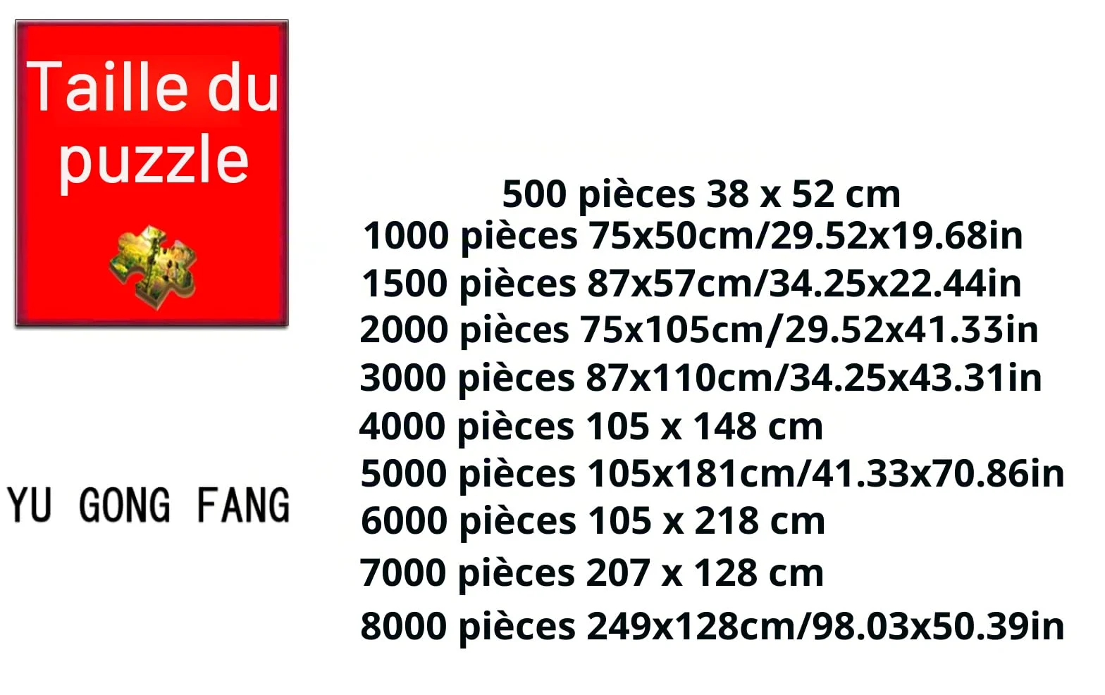 Puzzle de 3000 pièces Doodle Cadeau de Lion coloré pour Toute la Famille