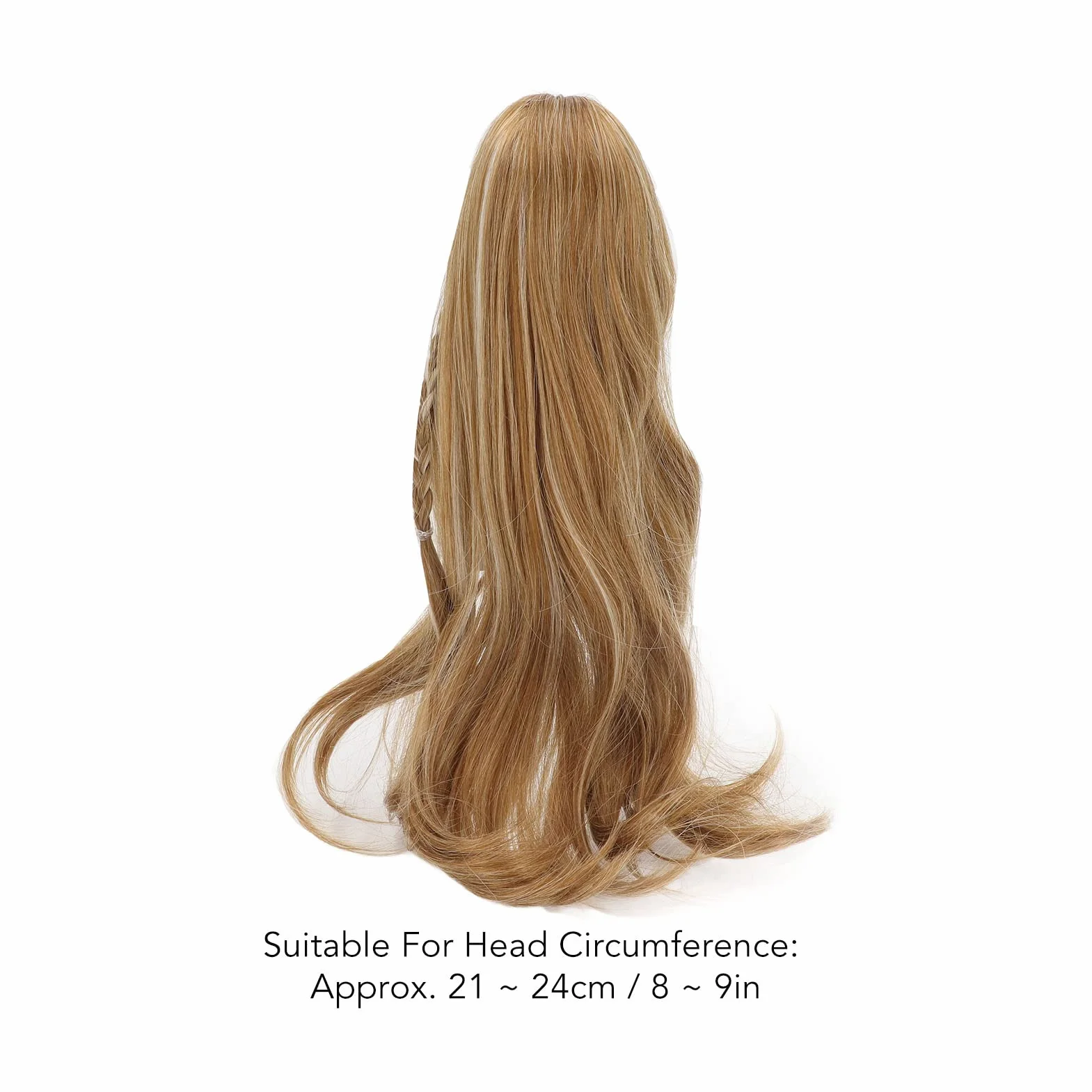 Perruque de Poupée Long Winky 1/3, Cheveux Lin Résistants à la Chaleur pour Artisanat
