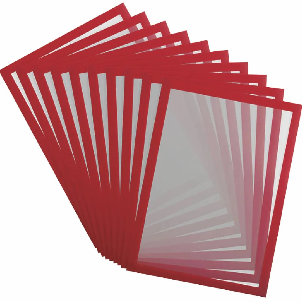Tarifold Magneto PRO 10 Cadre informatif magnétique A4 rouge