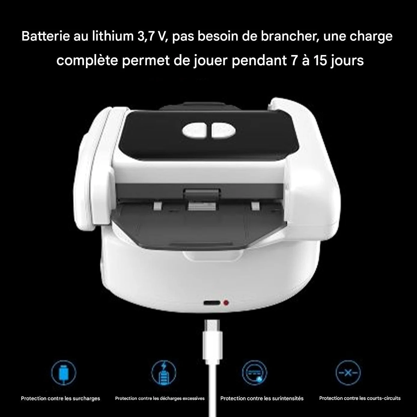 Générique Mélangeur de Cartes Automatique Mélangeur Automatique 2 Jeux | Machine Rechargeable Silencieuse 2 Modes Pour Tables De Poker Et Jeux De Cartes