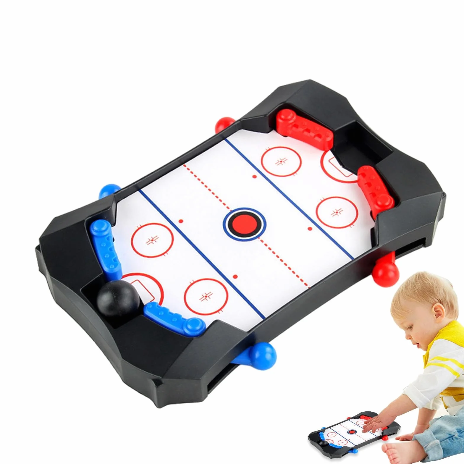 Jeu de Hockey sur Glace sur Table - Jeu de Compétition Sportive Interactif