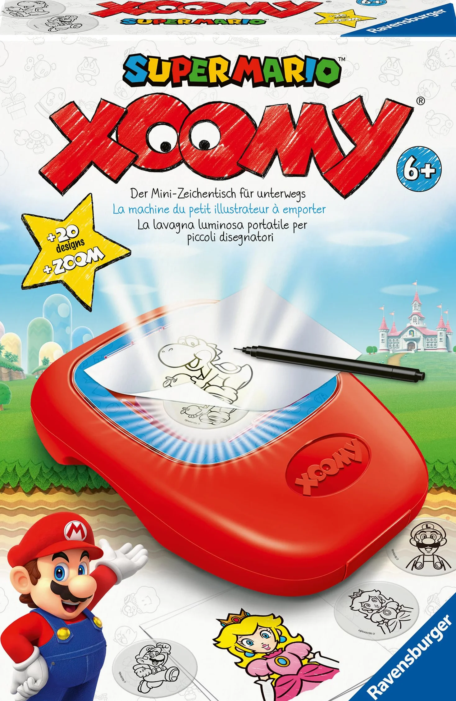 Ravensburger Xoomy Super Mario Dessin Loisir créatif Dès 6 Ans