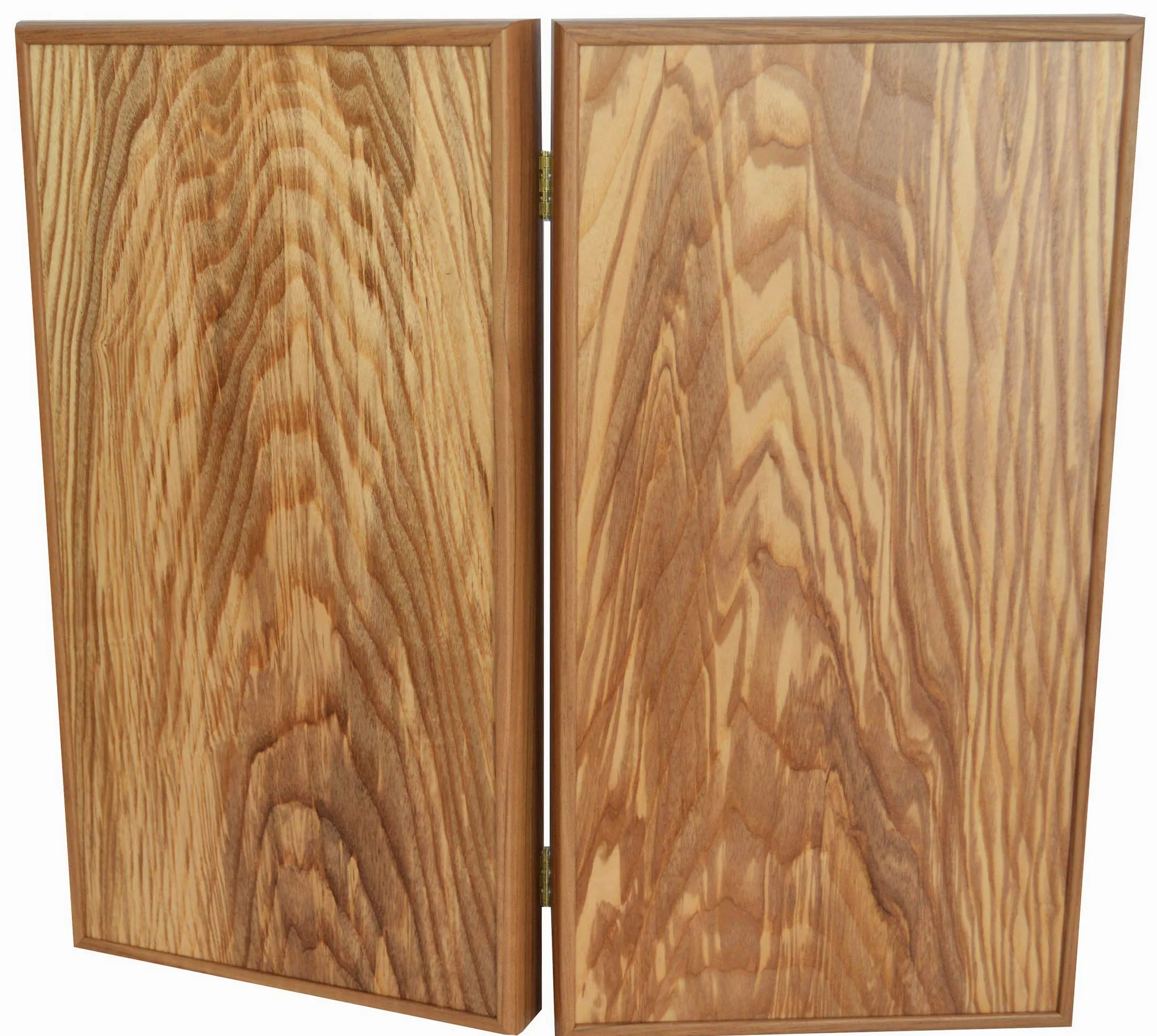 Manopoulos Traditional Olive Wood Backgammon Set - Olive Wood Chips