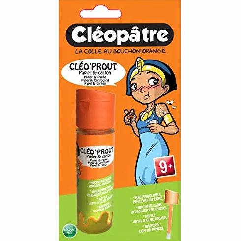 Cléopâtre Bâton Colle Transparente 25gr