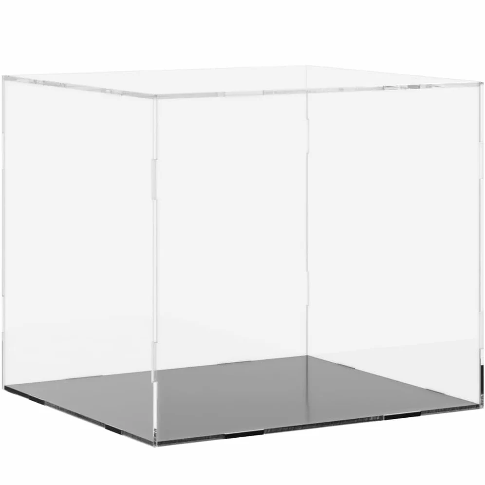 Vitrine en acrylique transparent - 40 x 36 x 35 cm - Anti-poussière - Pour modèles de jouets