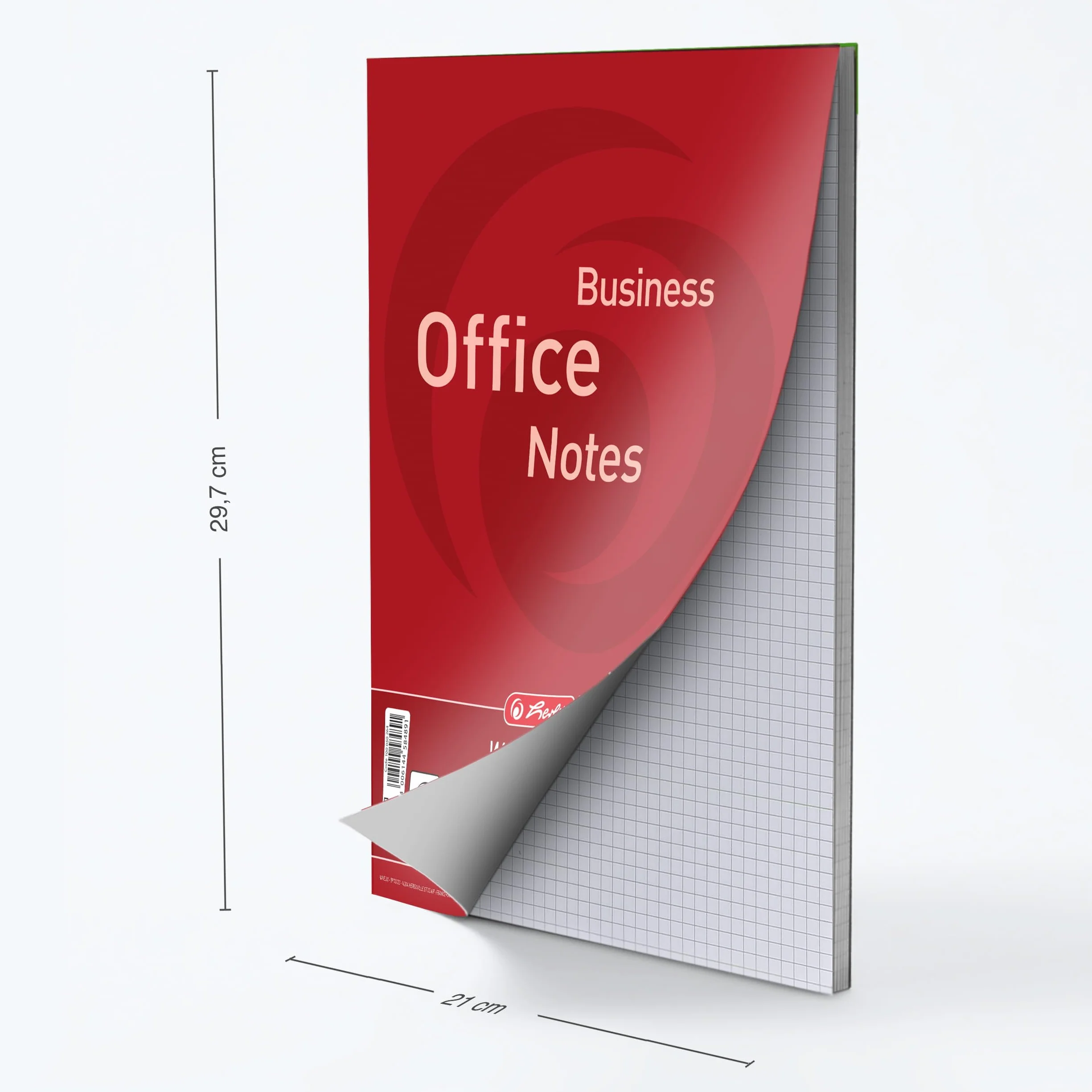 Landré Papier à lettre A4 70 g/m² Lot de 10 blocs quadrillé 50 pages