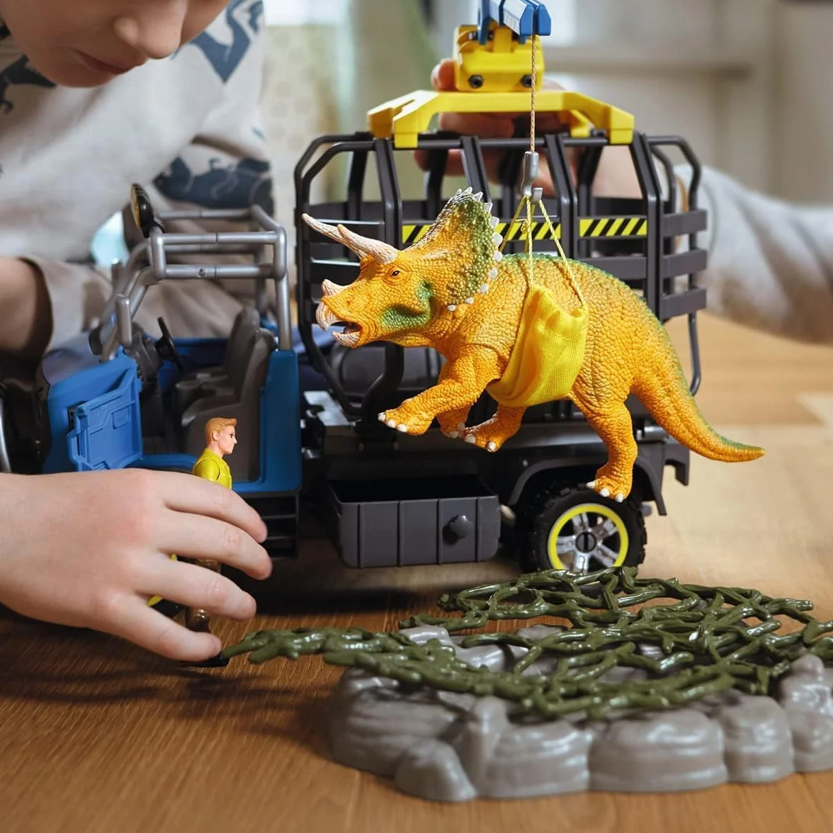 Schleich DINOSAURS Camion De Sauvetage De Dinosaure 42565 coffret 43 pièces