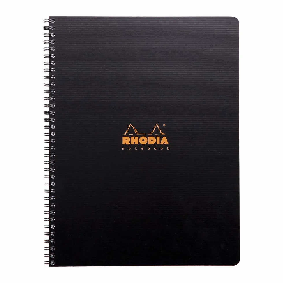 Rhodia 119901C Cahier à Spirale A4+ 22,5 x 29,7 cm Ligné 160 Pages Clairefontaine 90 g/m² Couverture Polypro