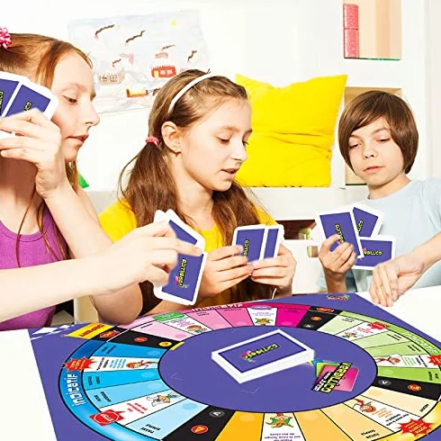 Verbillico Junior Jeu de société éducatif conjugaison 8 Ans et Plus