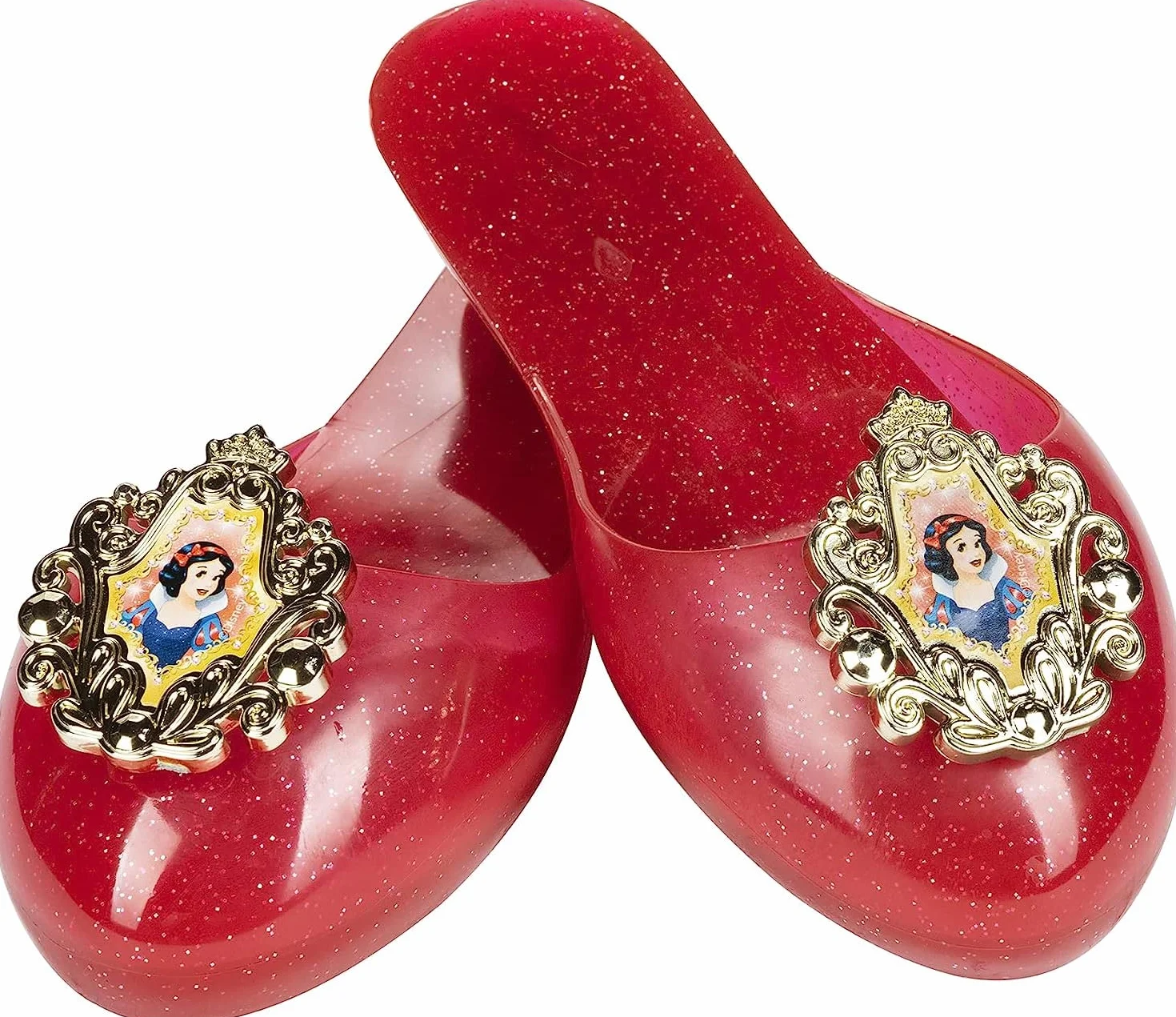 Boutique de Chaussures Disney Princess 4 Paires Scintillantes Cendrillon Aurore Belle Blanche-Neige