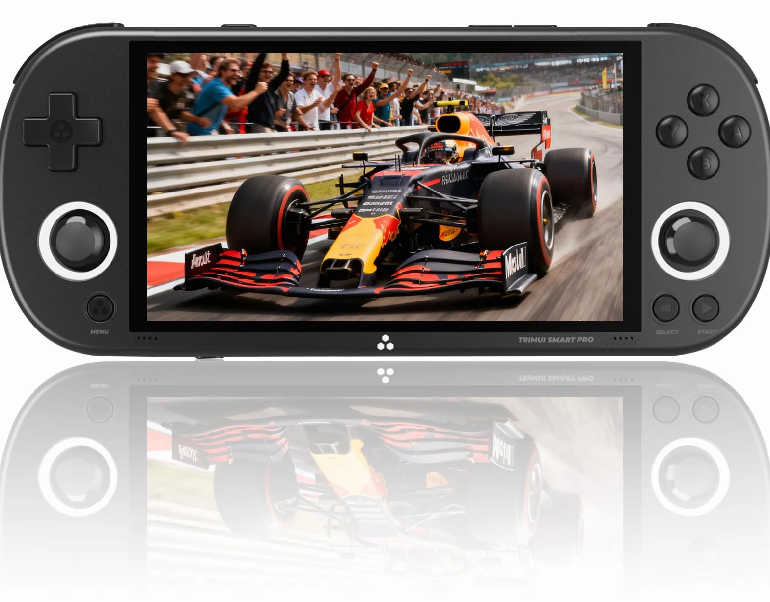 Console de jeu portable TRIMUI Smart Pro 64 Go 5000 mAh 10 000 jeux Linux écran IPS HD 5 pouces noir