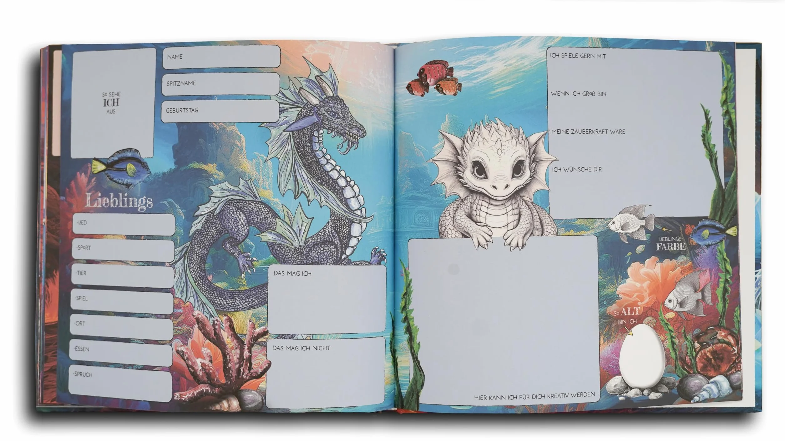 Livre d'amitié Mon dragon ami pour garçons et filles maternelle école primaire Cadeau rentrée des classes