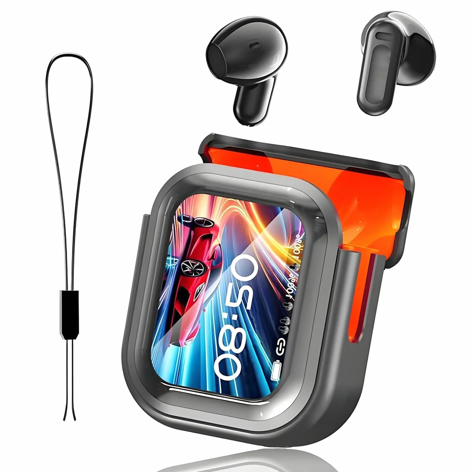 Casque traducteur IA 3 en 1 traduction temps réel 165 langues Bluetooth 6.0 écouteurs sans fil écran tactile son Hi-Fi NE20