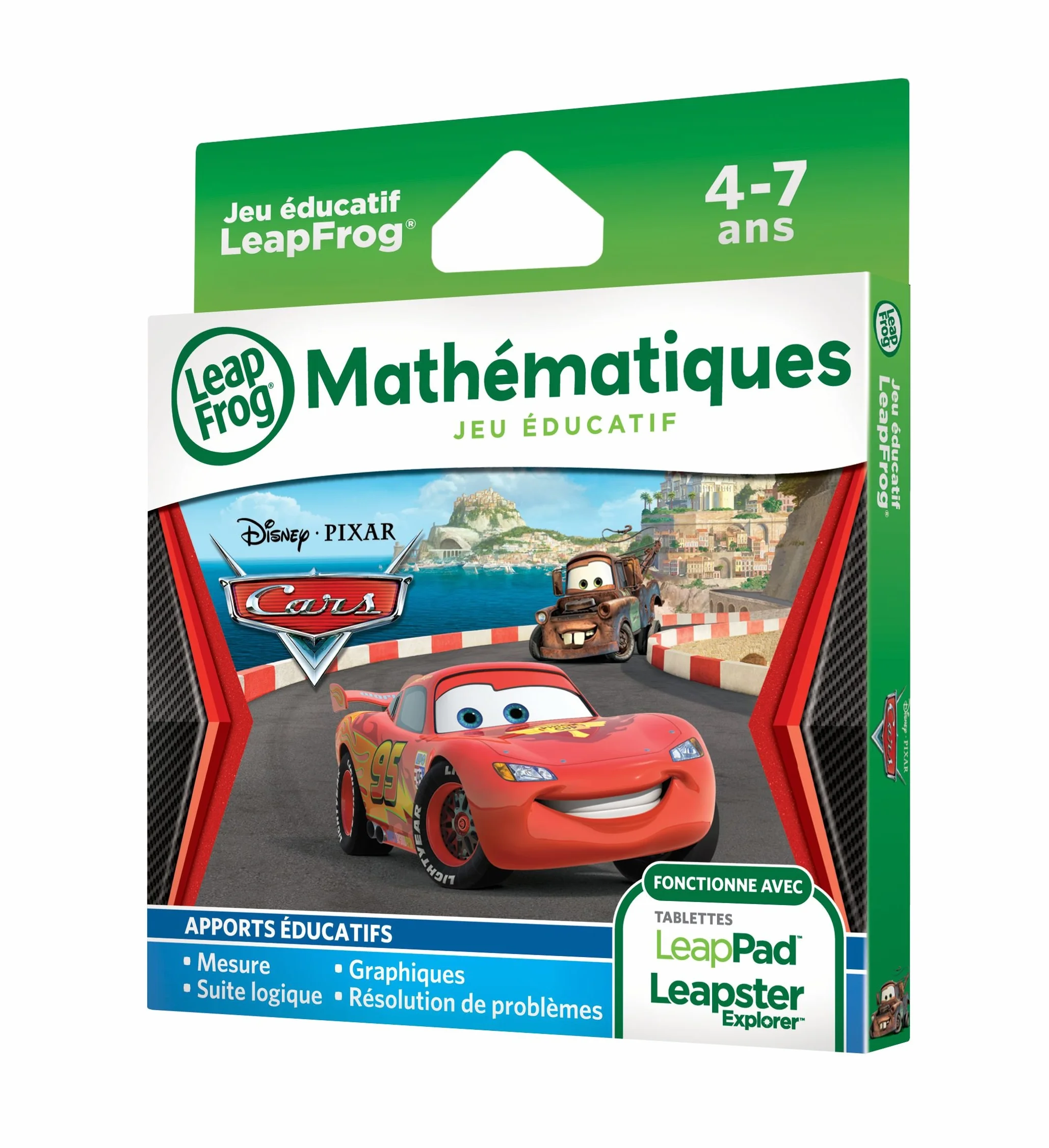 Leapfrog 89010 Jeu Educatif Electronique LeapPad Leapster Explorer Cars 2