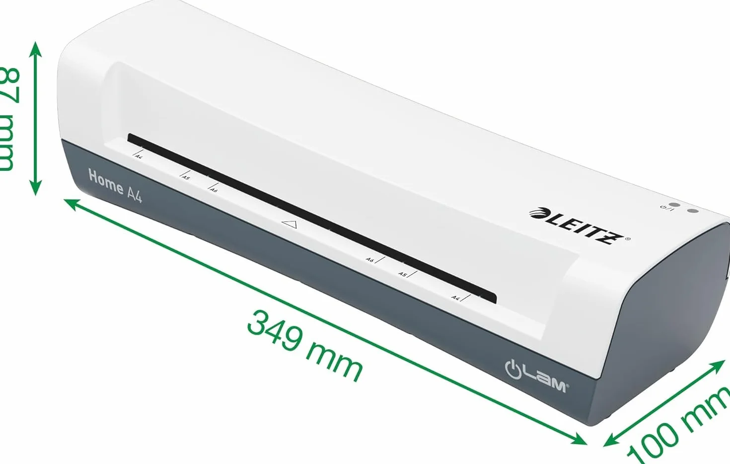 Leitz iLAM Home Plastifieuse A4 75-125 Microns Blanc