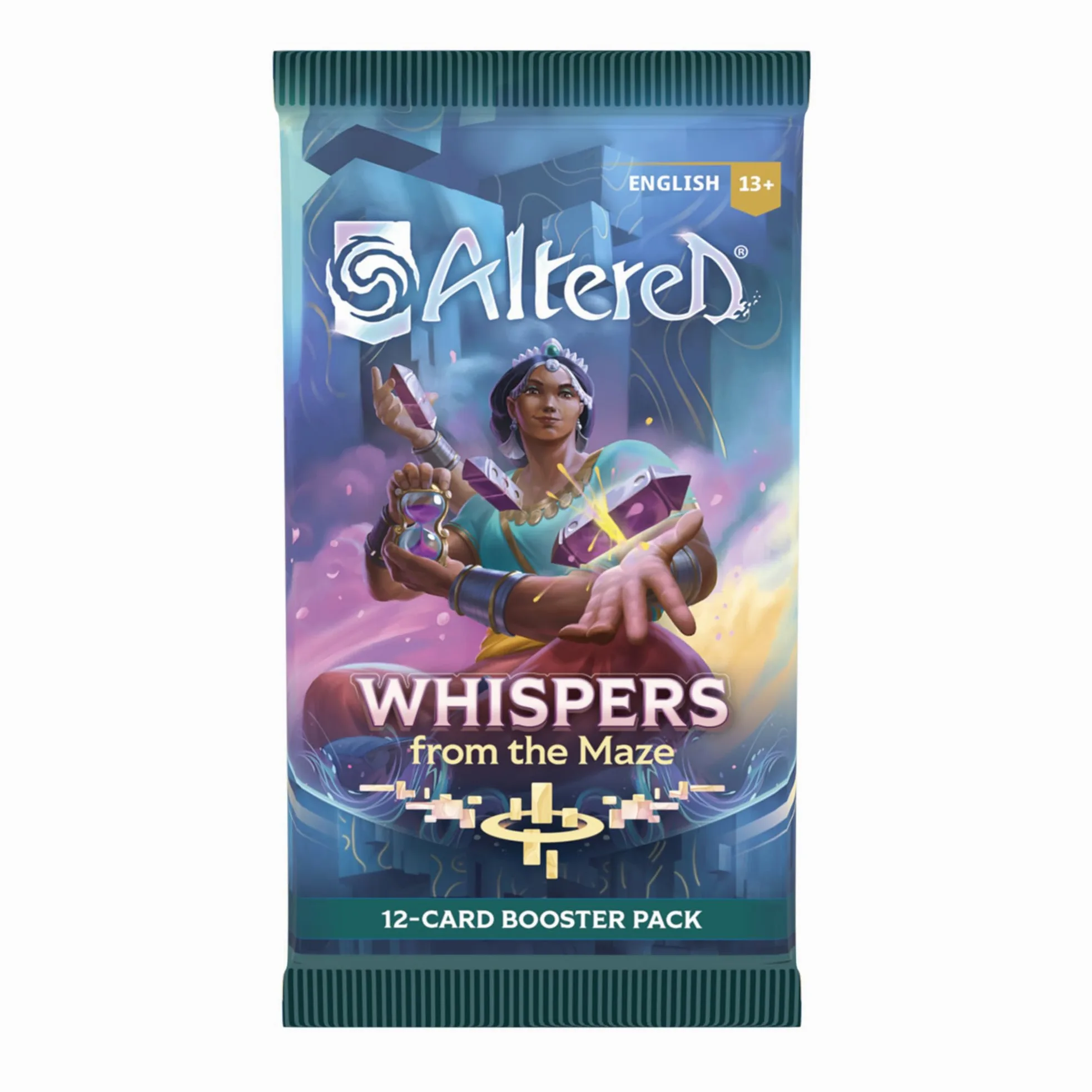 Equinox Altered Whispers from The Maze Display avec 36 boosters, Extension complète du Jeu de Cartes stratégique à Collectionner, à partir de 13 Ans, 2 Joueurs, 20 Minutes, Anglais