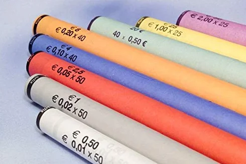 Monetique LMIXTP Carton 1040 tubes papier pièces euro