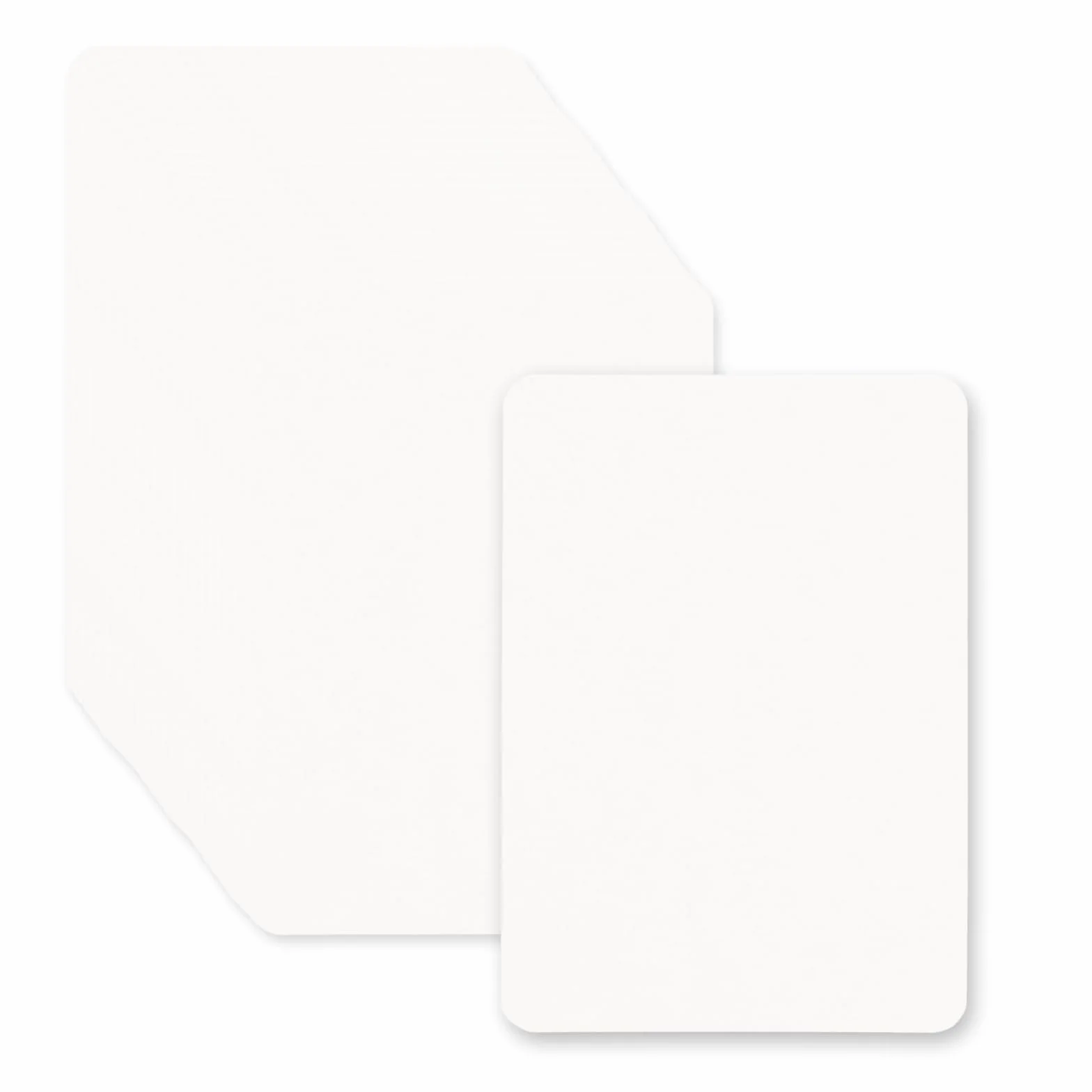 Papier Cartonné A6 300g/m² Blanc 60 Pièces Carte Vierge Imprimable 10.5x14.8CM