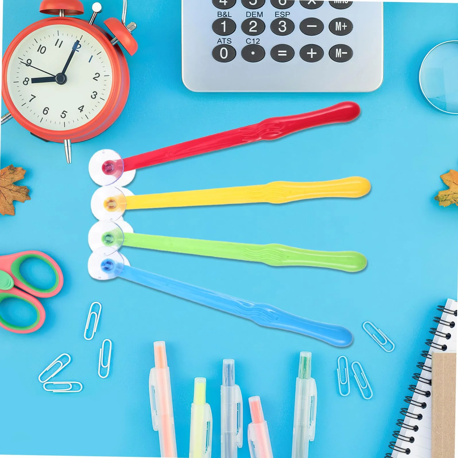 Lot De 4 Marteaux Ventouse Jouets D'Éveil Motricité Réaction Éducatif Multicolores