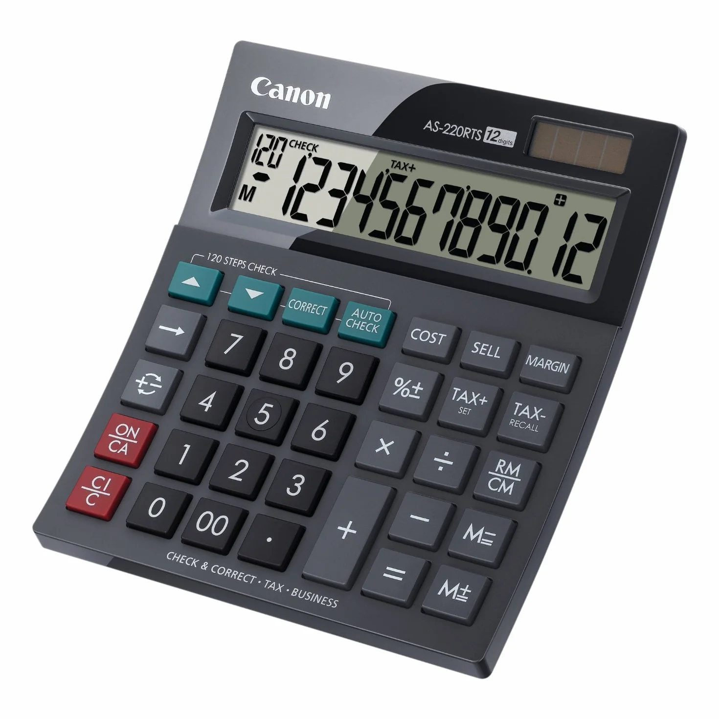 Canon AS 220 RTS Calculatrice de Bureau noir