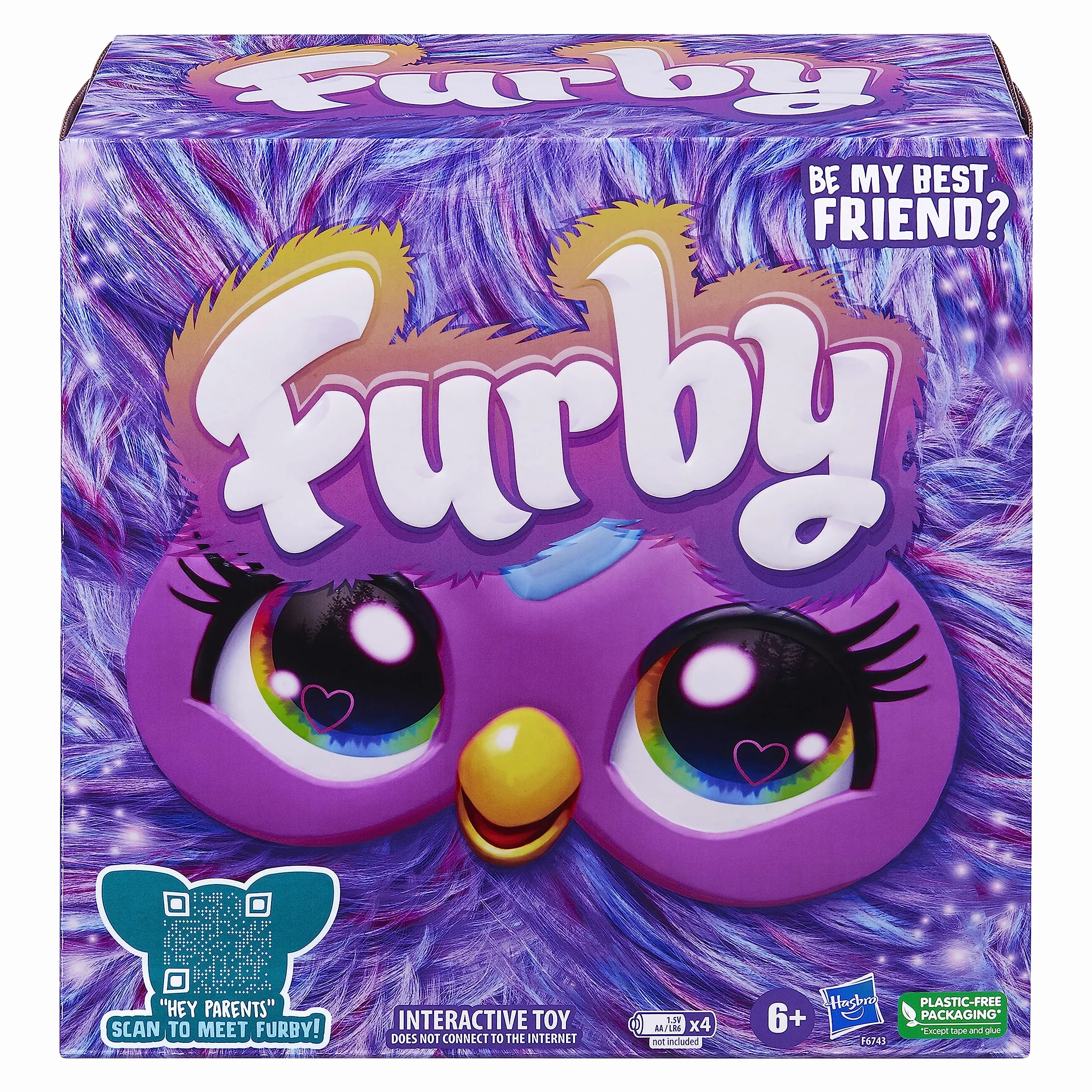 Hasbro Furby Purple Interactive Plush Toy