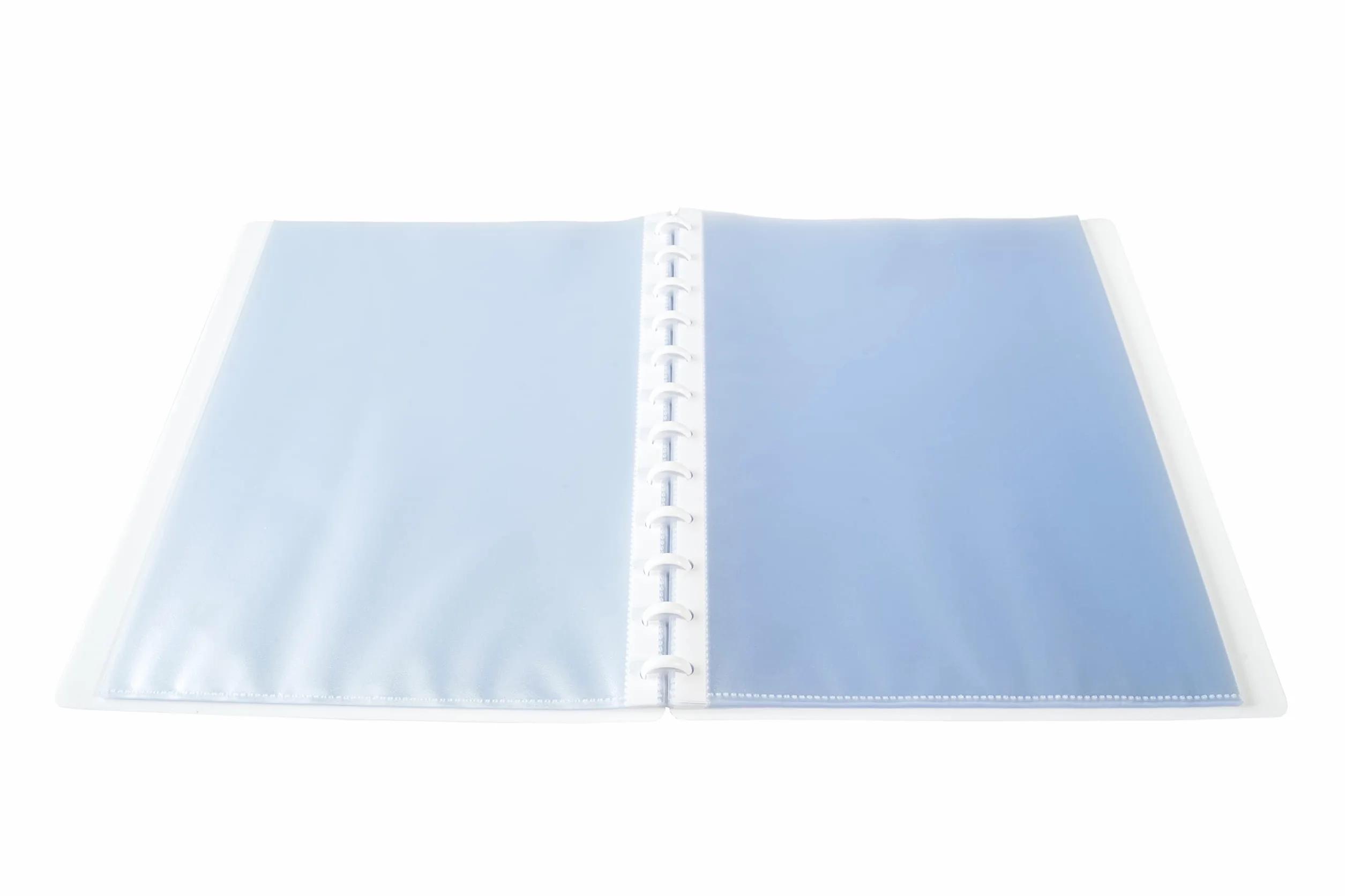 Exacompta Protège-documents amovible à anneaux 30 pochettes A4 24,5x31cm blanc Kreacover