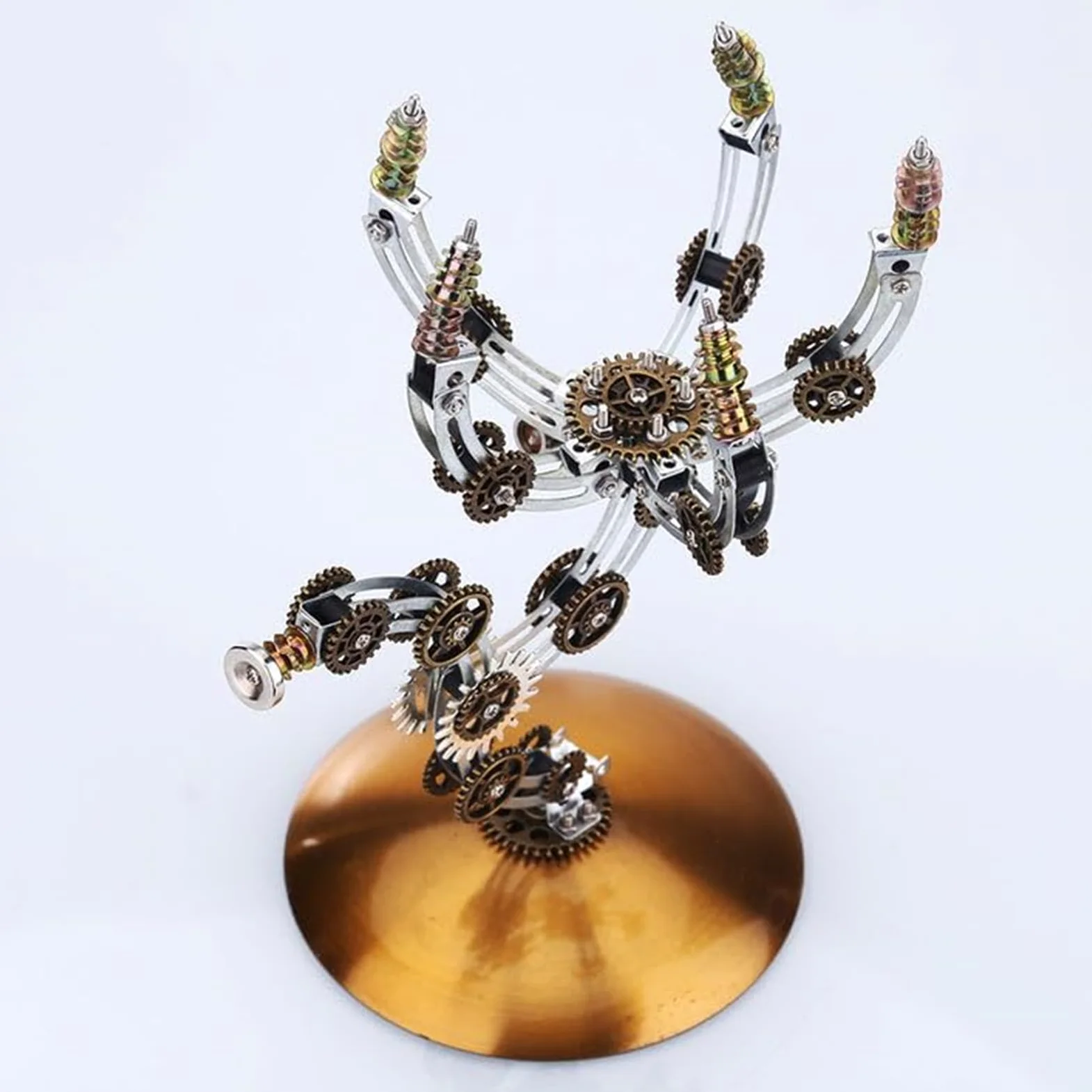 Metalkitor Casse-tête 3D en métal pour adultes, kit de modèle mécanique guêpe – Ornement Steampunk à faire soi-même – Assemblage artisanal – Excellente décoration de chambre et choix de cadeau, plus