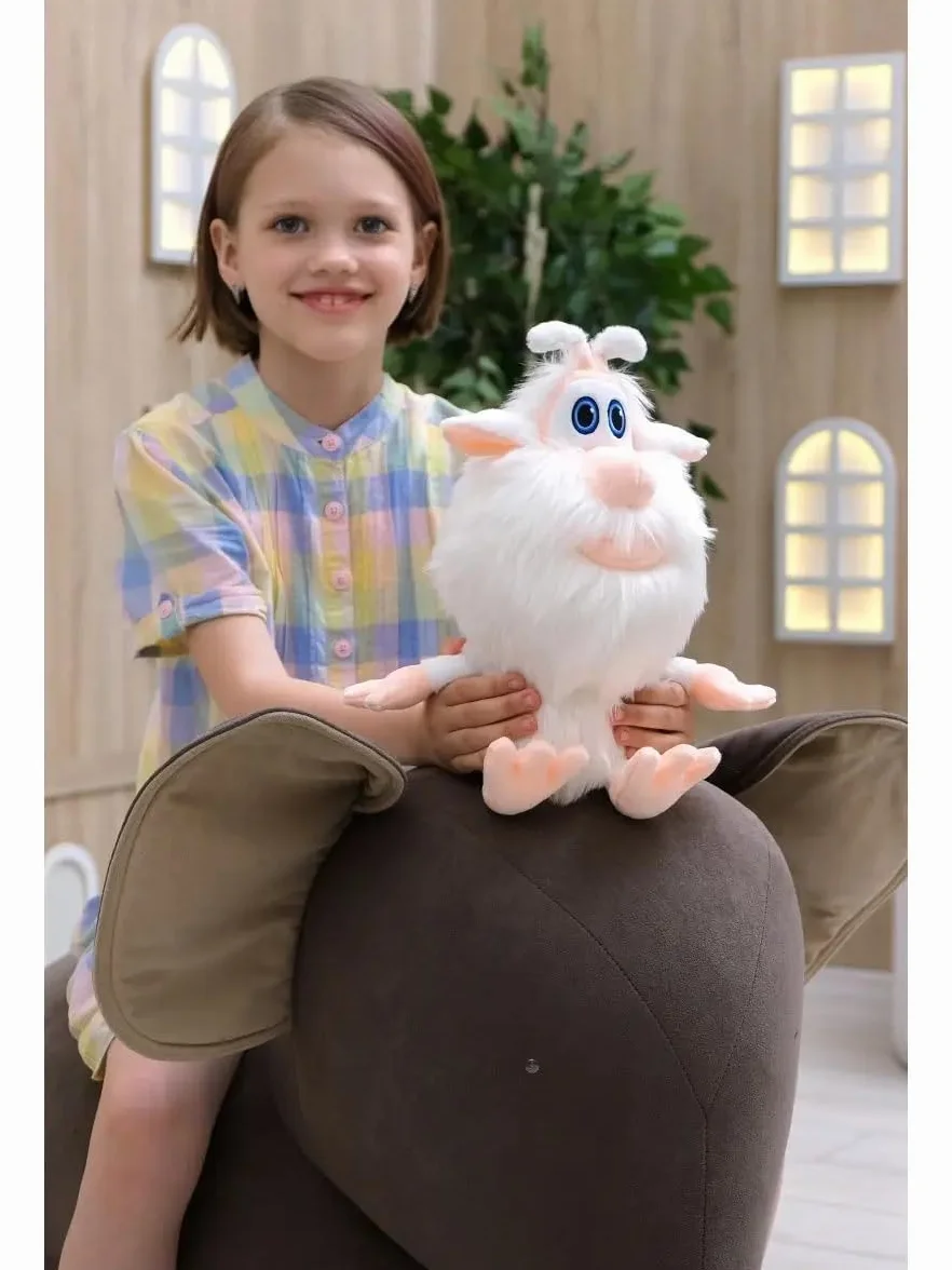 Booba peluche parlant 34 cm jouet interactif officiel