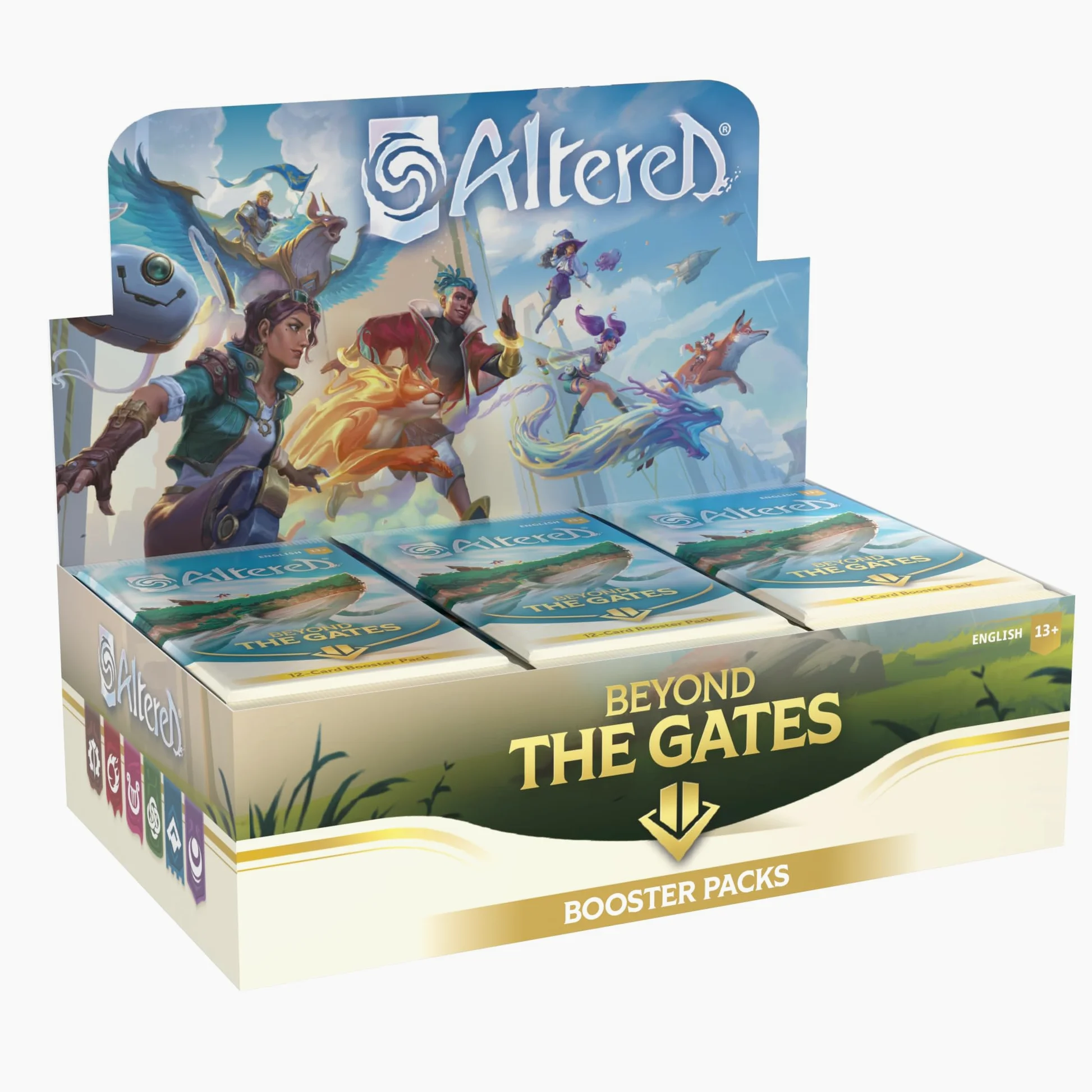 Equinox - Altered - Display de 36 boosters : Au-delà des Portes - Jeu de Cartes à Collectionner, Jeu de société - A partir de 13 Ans - 2 Joueurs - 20-30 Minutes de Jeu - Version Anglaise