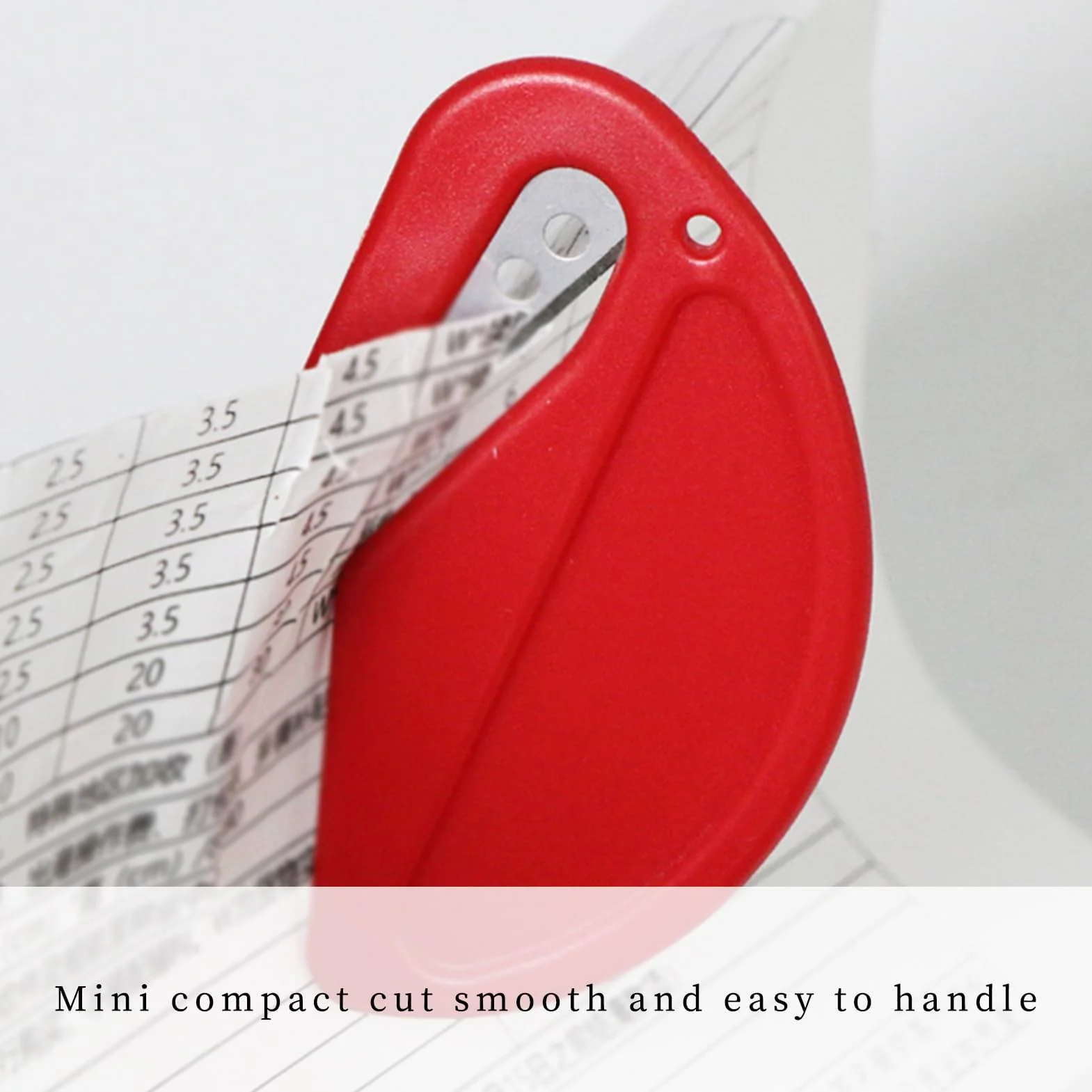 Ouvre Lettres Mini Cutter Ouvre Colis Coupe-Papier Lame Métal Ouvre-Courrier Enveloppe