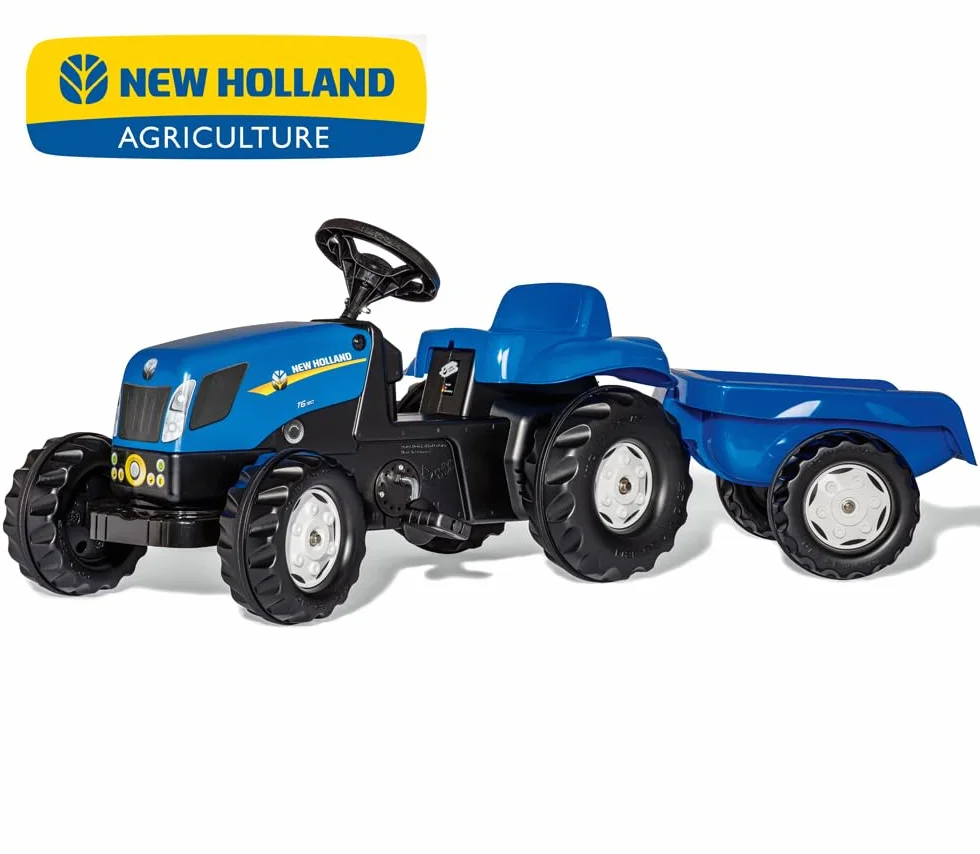 Tracteur à pédales avec remorque