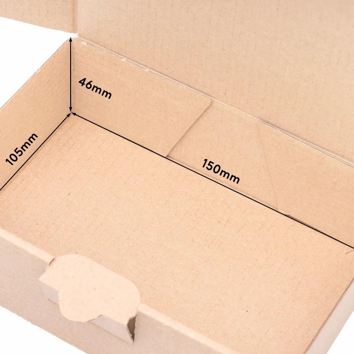 Boîte Postale Carton 16 x 11 x 5 cm Marron 25 Pièces