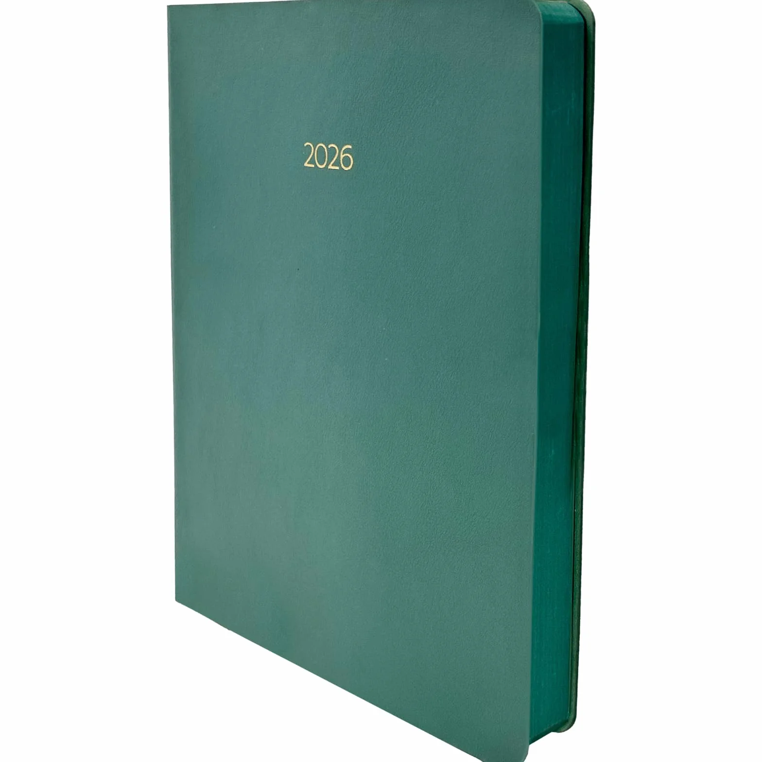 Agenda 2026 Jour par Page A5 Couverture Flexible Similicuir Planificateur Annuel Espagnol Hanoï Vert
