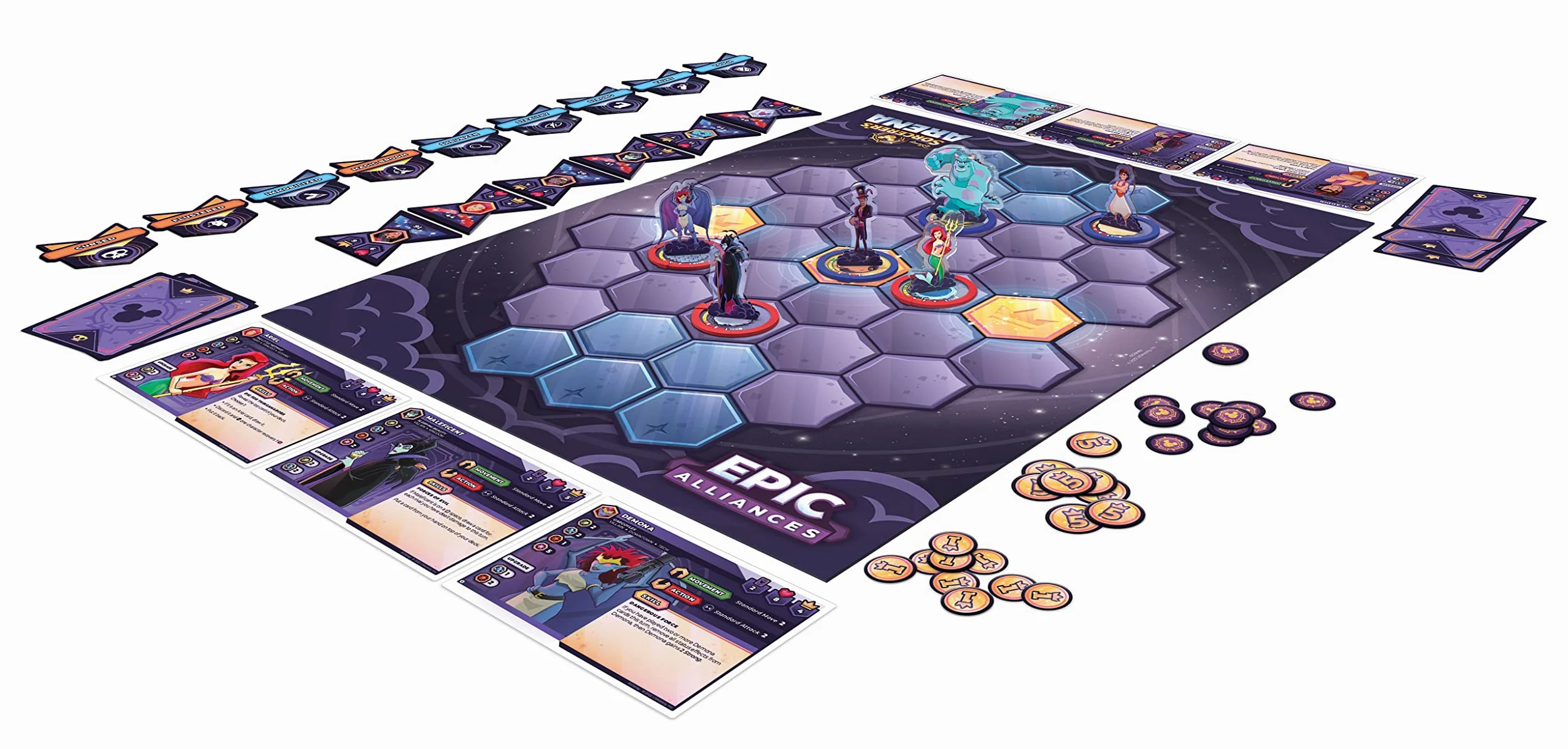 Asmodee - Cortex Challenge - Edition Disney - Jeux de société - Jeux de cartes - Jeu de mémoire et d'observation - Jeu famille à partir de 6 ans - 2 à 6 joueurs - version italienne