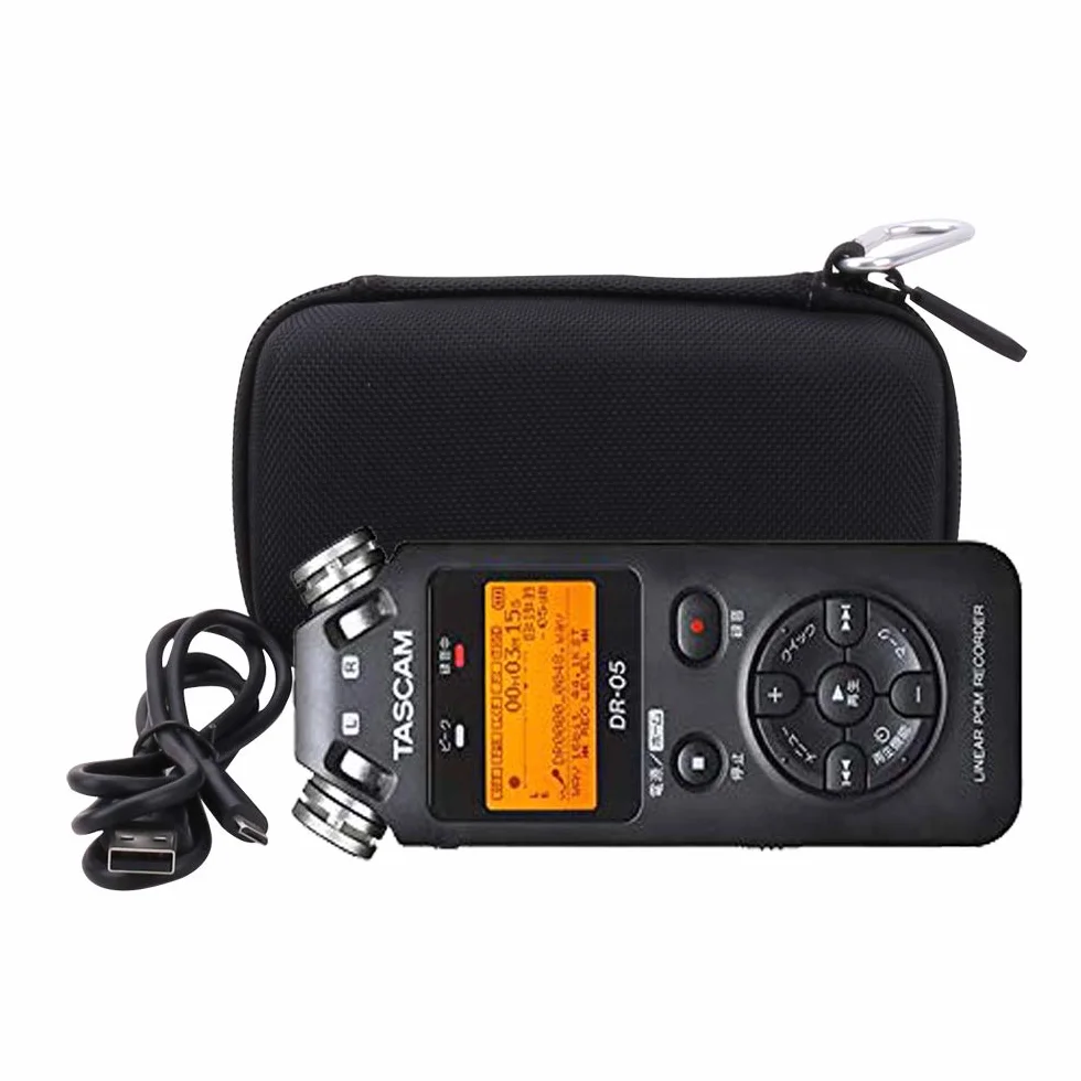 Étui Rigide TASCAM DR-05XP DR-05X pour Enregistreur Audio Portable