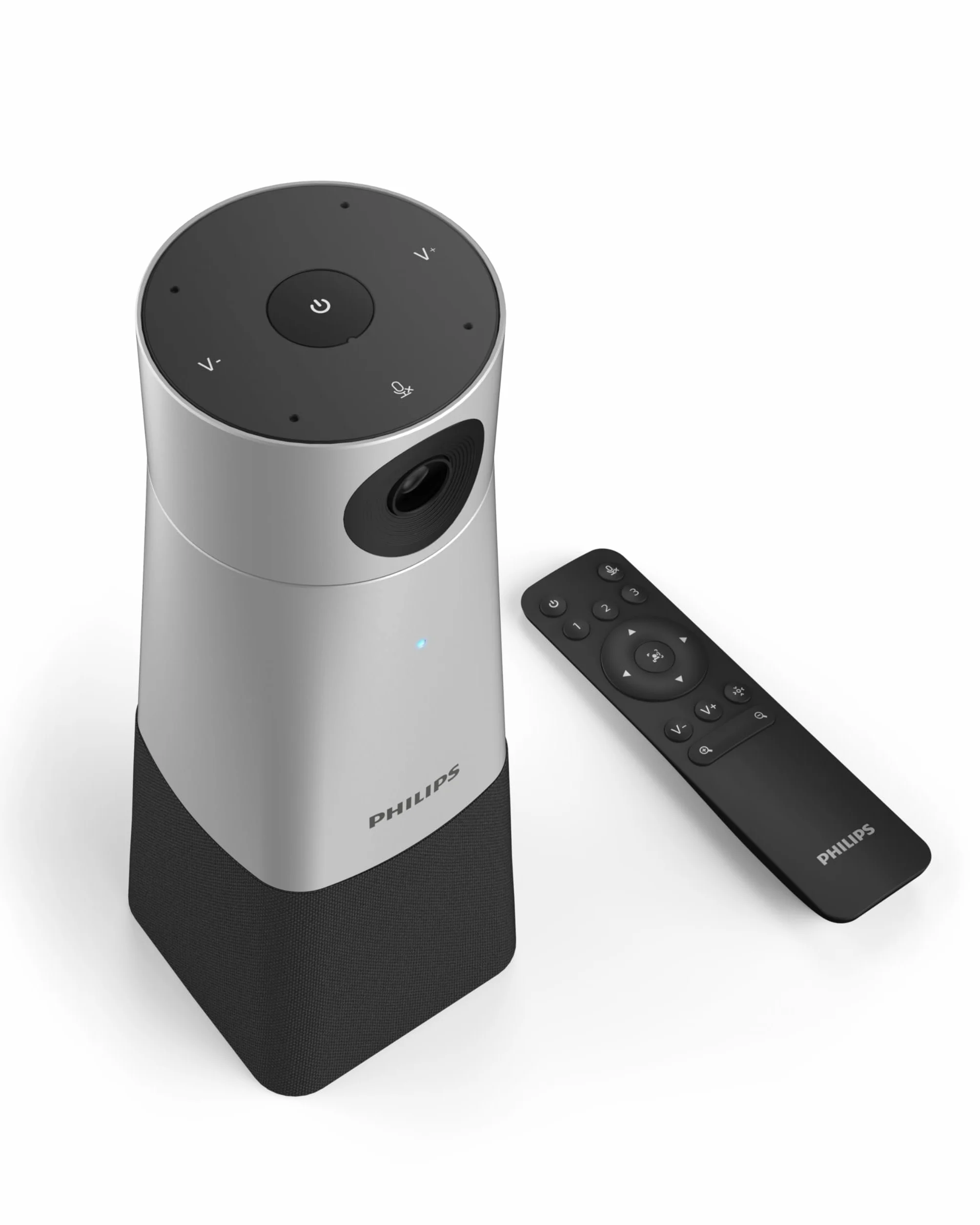 Philips Mikrofon Przenośny Audio Video PSE0550 Czarny Srebrny