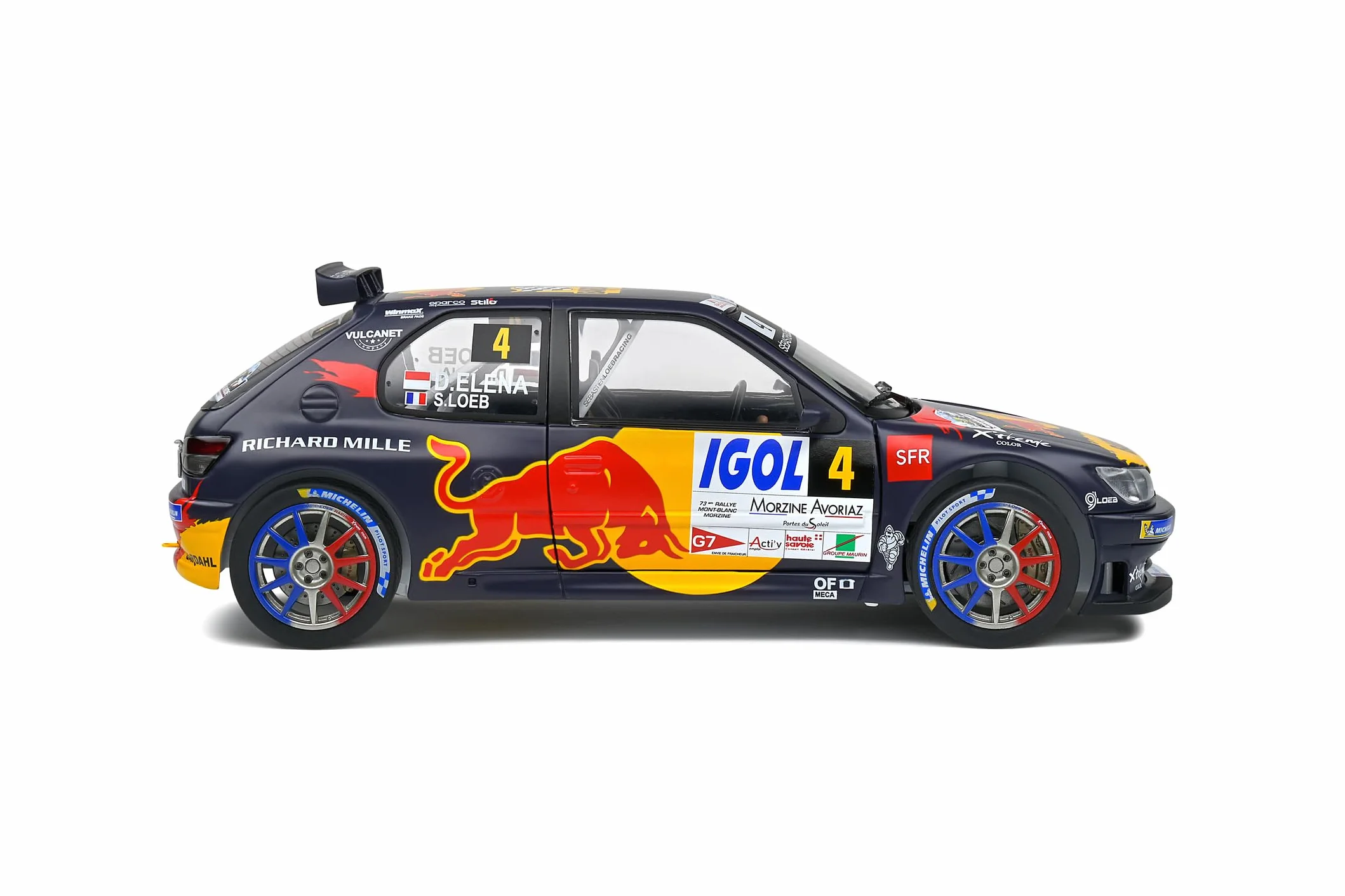 SOLIDO Peugeot 306 Maxi Rallye du Mont Blanc 2021 1/18
