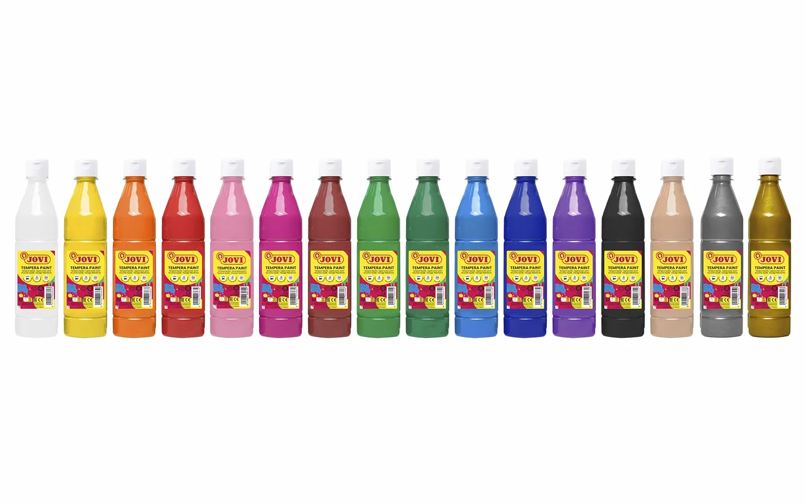 Jovi Gouache liquide or 500ml Peinture à base naturelle Facile à laver