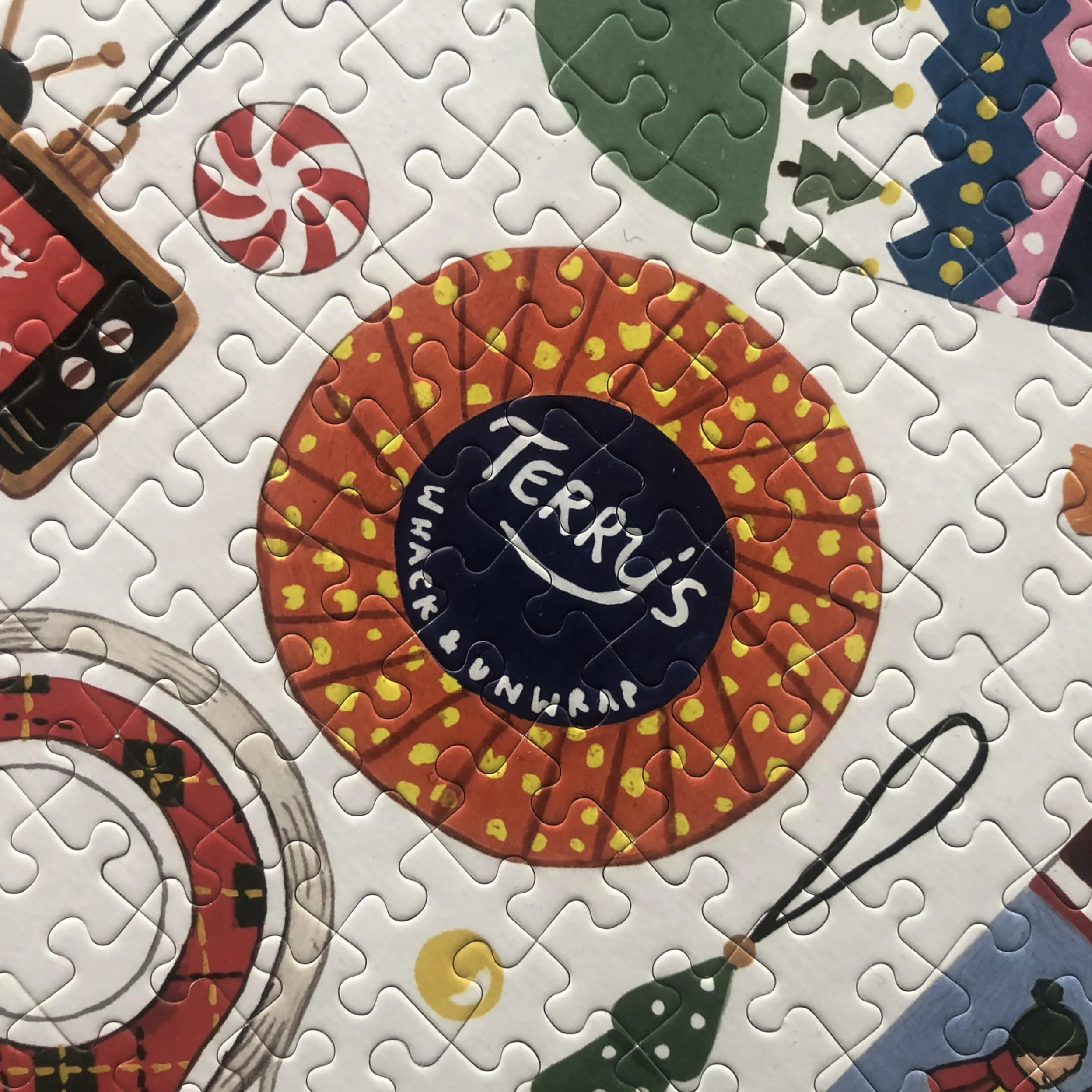 Puzzle de Noël de 1000 pièces pour adultes | Planche 100 % recyclée de qualité supérieure | Puzzle festif de 1000 pièces pour adultes | Cadeaux rétro | Puzzles Happily
