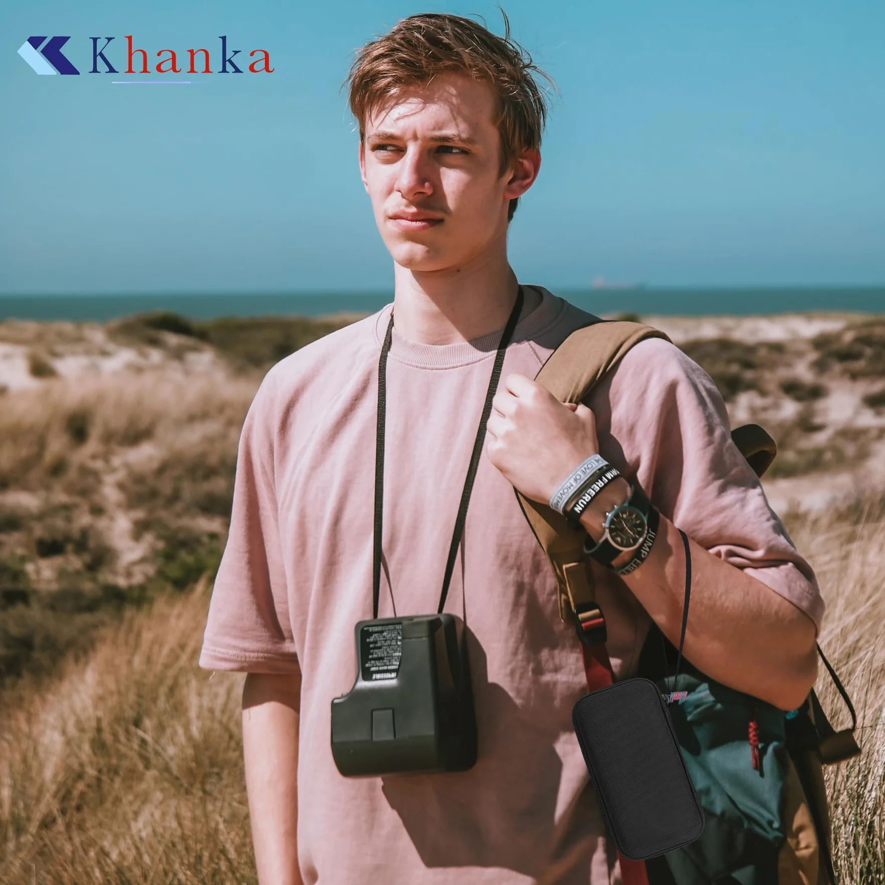 Khanka Boîte Dur pour RG40XX H Vintage Jeu Portable, Sac de Rangement Noir