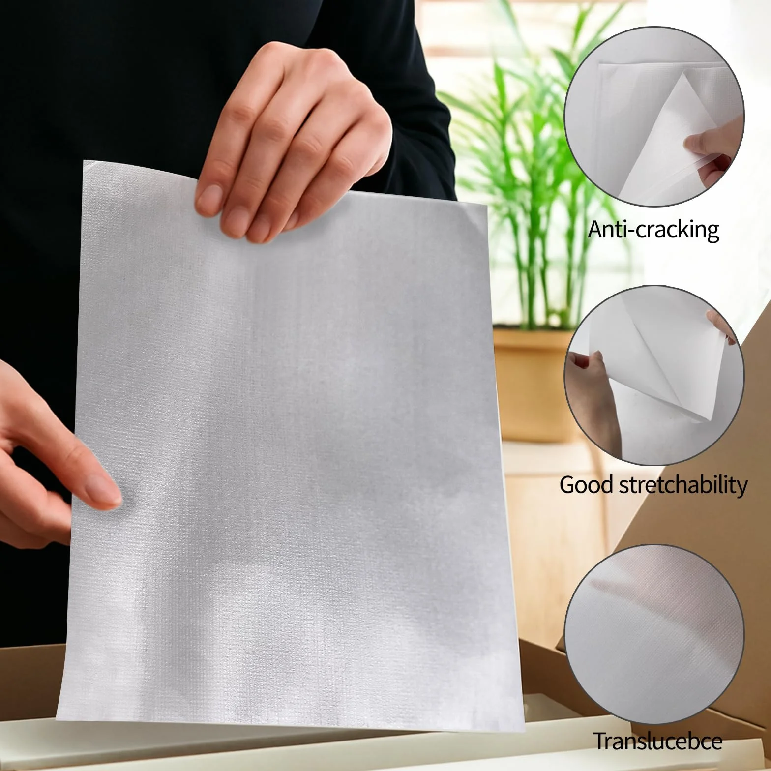 Papier Bulle Déménagement 100 PCS 30 x 30 cm Carton Vaisselle Verre Sacs Coton Perlé Protection