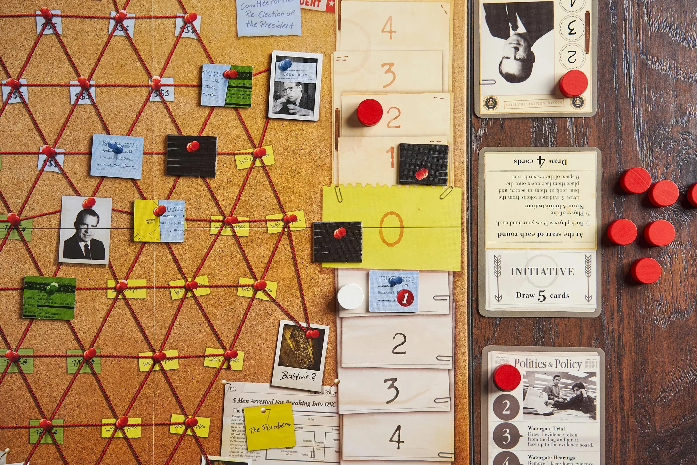 Capstone Games | Watergate | Board Game | Base Game | 2 Players Ages 12+