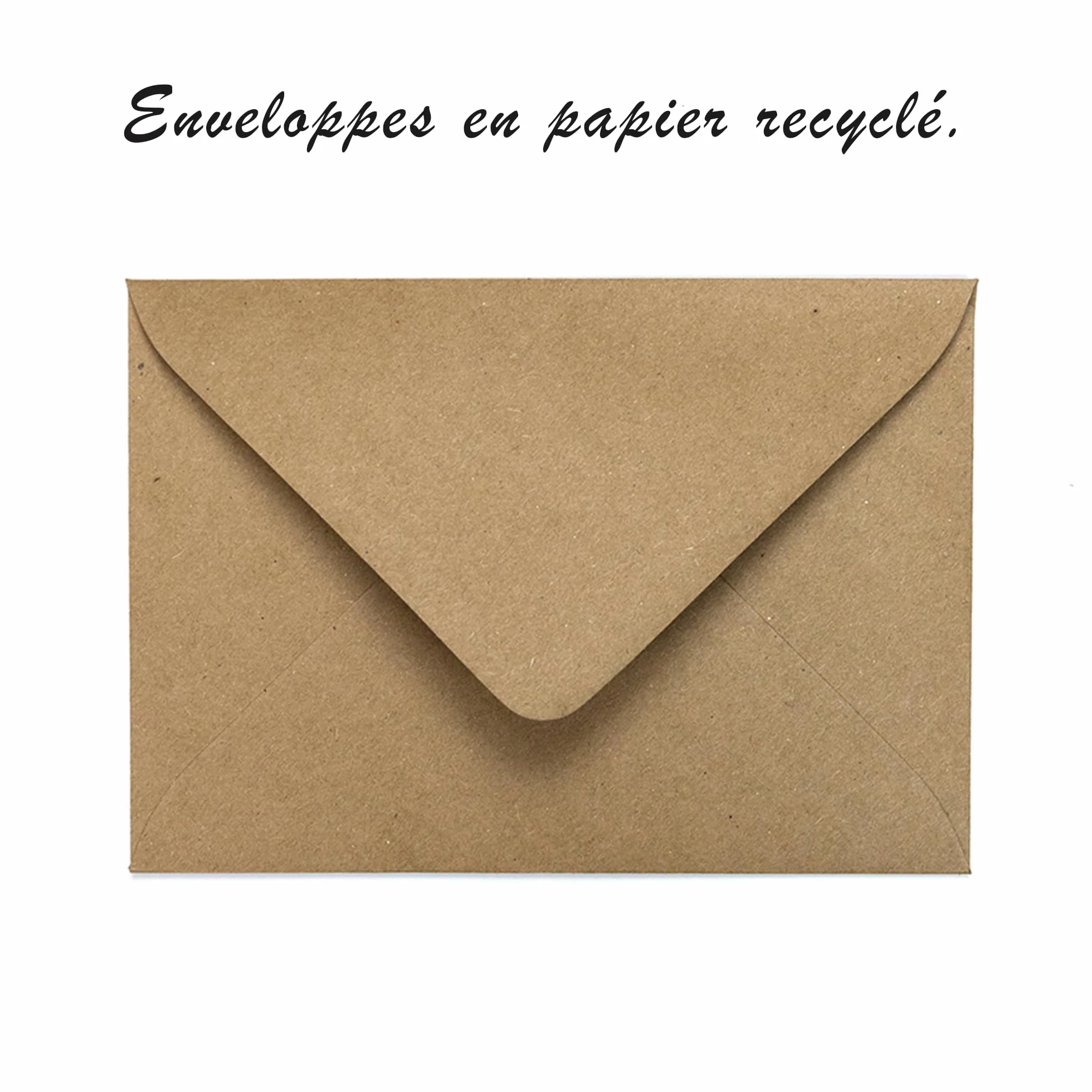 Cartes de Noël avec enveloppe Set de 30 pièces - En français - A6 cartes pliables