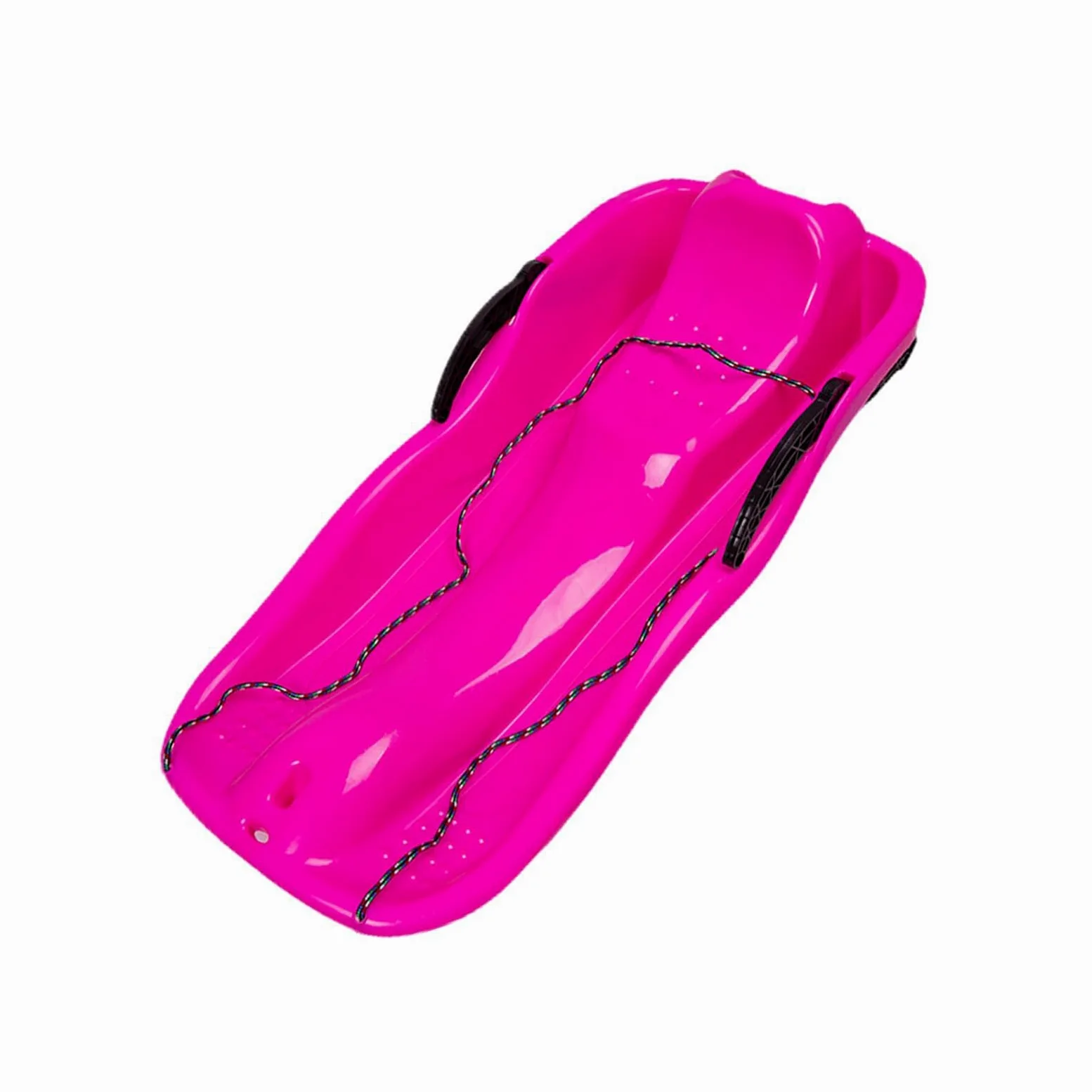 Luge d'hiver Portable et Robuste pour Enfants et Tout-Petits. Construction Durable. Luge maniable pour Descente de pentes.