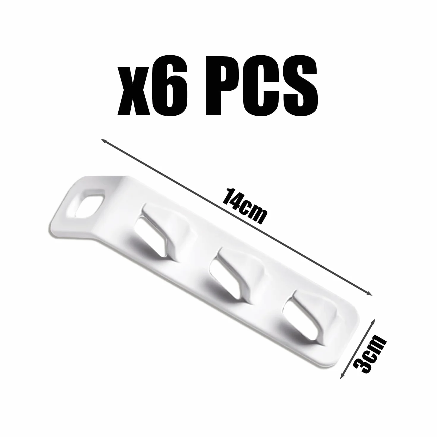 Crochets de connexion pour cintres empilables - Lot de 6 - Organisateur de vêtements