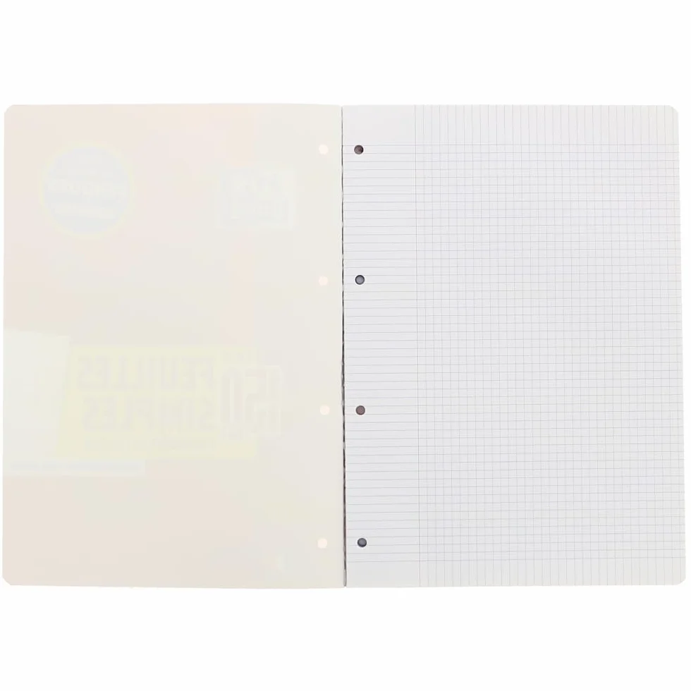 OXFORD Lot de 4 Bloc de Feuilles A4 Petits carreaux 5x5mm 150 Pages