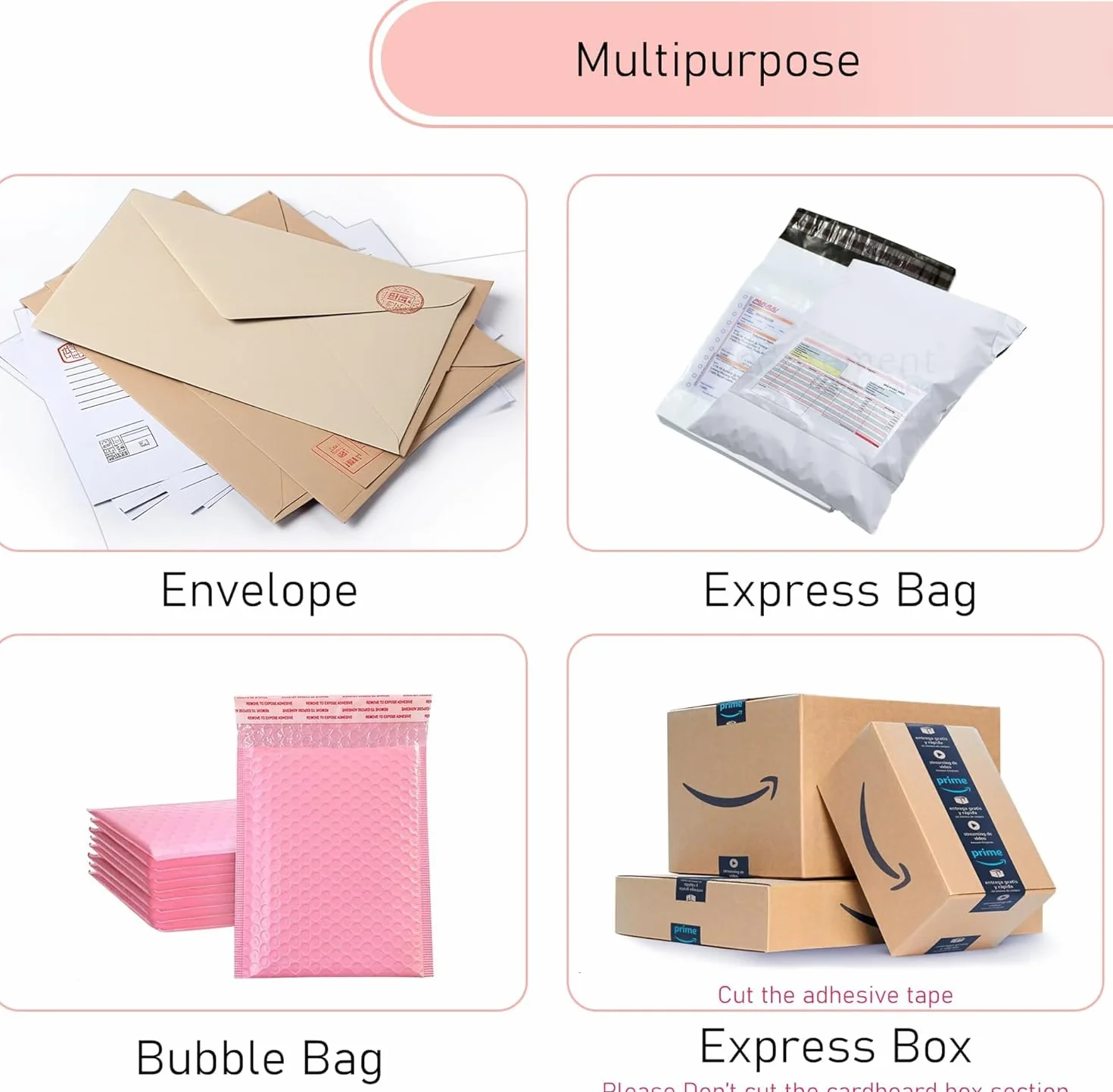 Gebildet Lot de 10 Ouvre-lettres, Découpeur d'enveloppes, Ouvre-courrier avec Lame de Sécurité