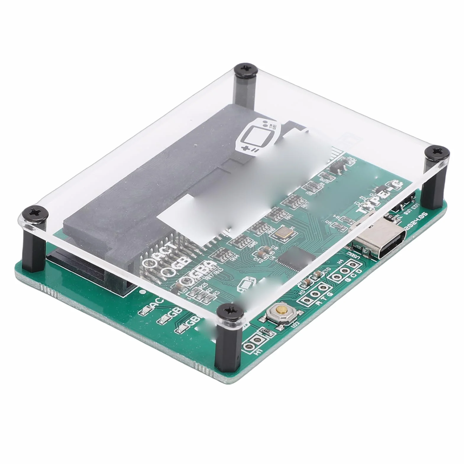 Diyeeni Lecteur de Graveur de Cartes de Jeu, Outil de Sauvegarde ROM USB pour Cartouches Gameboy GBC avec Câble Type C