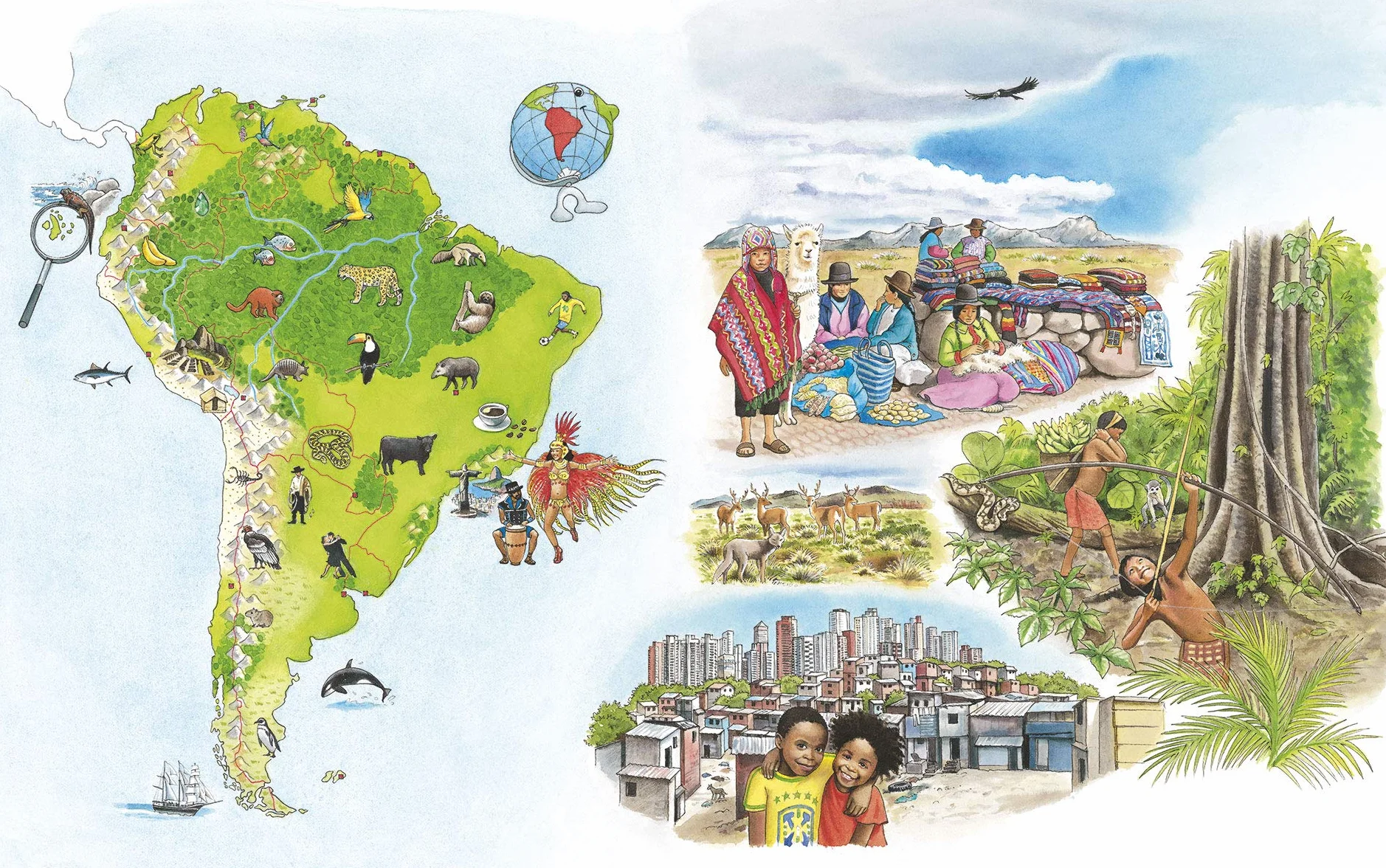 Ravensburger tiptoi® Livre interactif Mon premier Atlas dès 4 ans